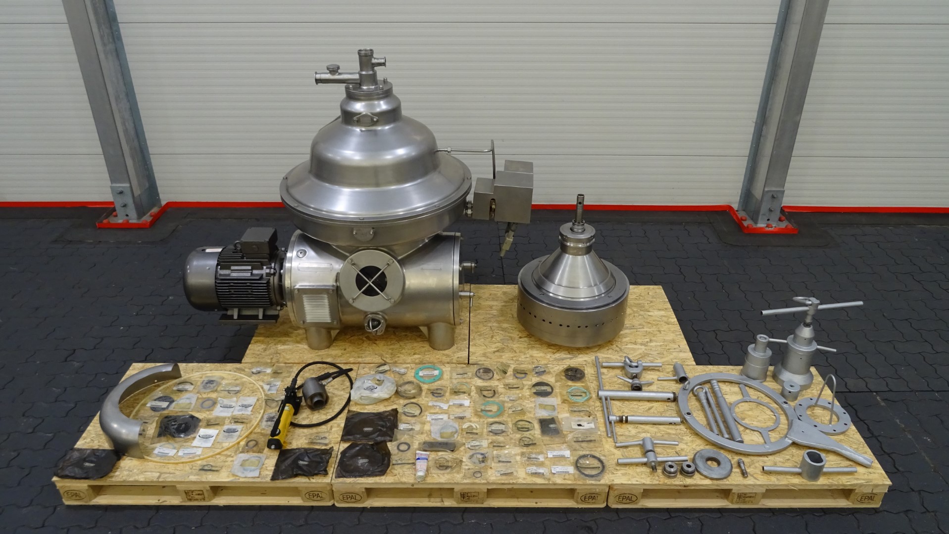 Used Cream Separator GEA Westfalia MSA 90-01-076