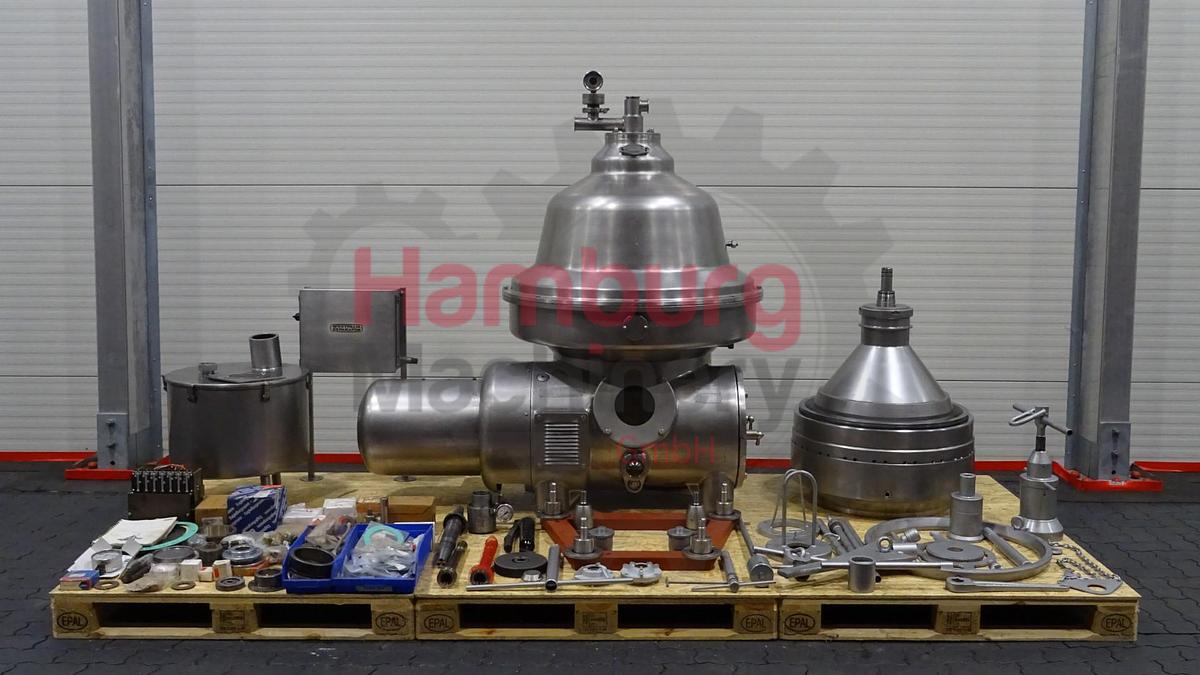 Used Cream Separator GEA Westfalia MSB 200-01-076