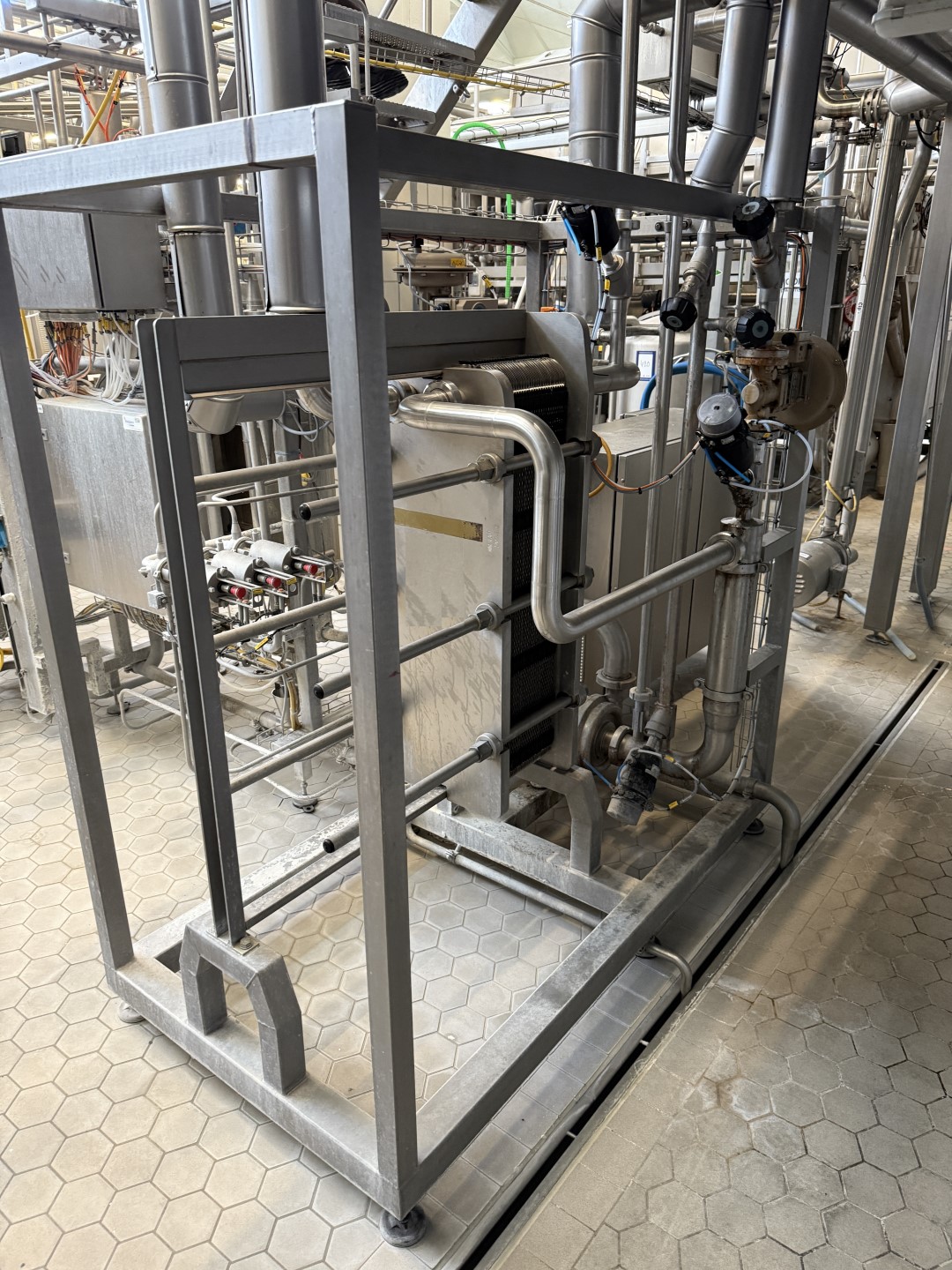 Used Continuous Butter Line with CBM, Silo and Bulk packer - GEA Westfalia BUD 6000 + Rothenburg + APV FMG