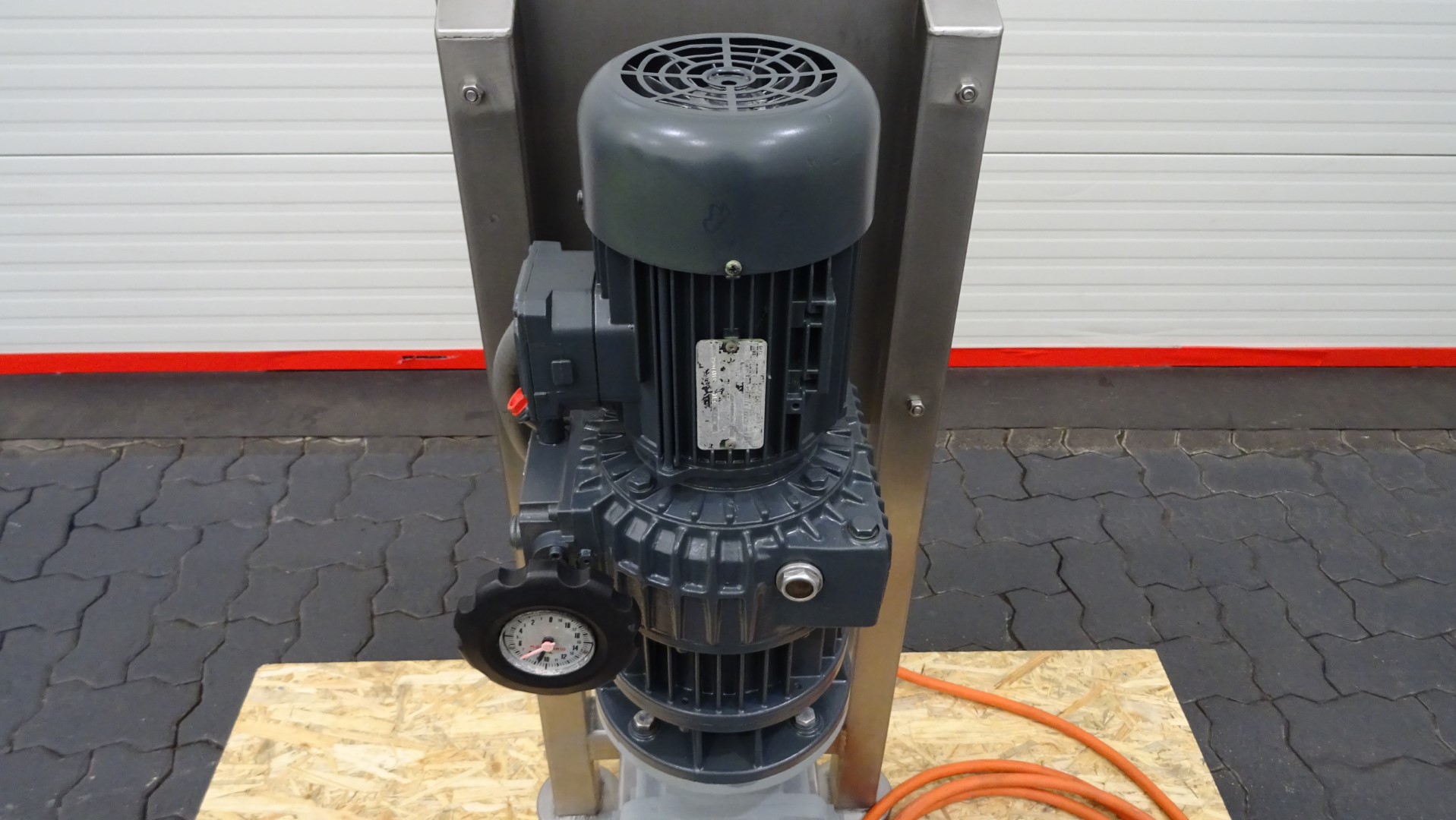 Used Margarine Pilot Plant - Gerstenberg & Agger HP Pump + Perfector 3x57 + Pin rotor + Inverter and Cooling Unit R22