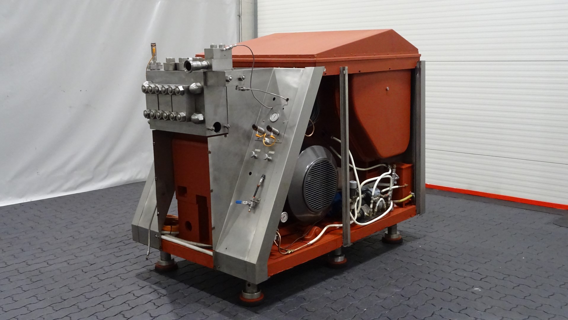 Used Direct steam injection (DSI) UHT with aseptic homogeniser - APV DSI + APV Gaulin MC 45-5TPSX
