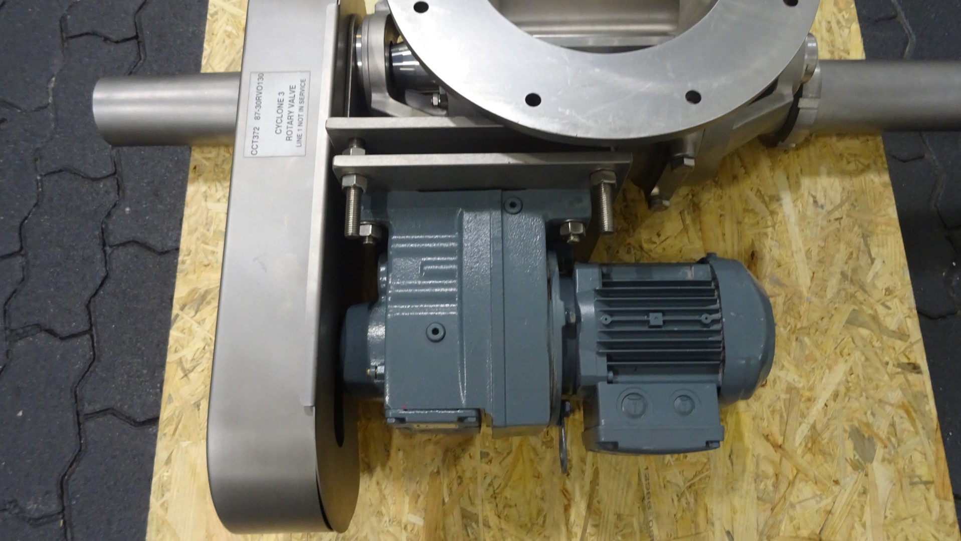 Used Sanitary Rotary Valve - GEA Nu-Con CV 375 C