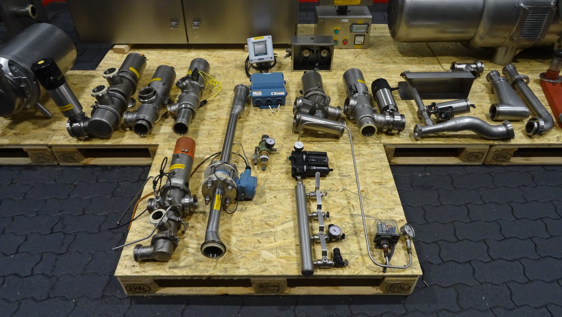 Used Pasteurization line 01 - 25.000 ltr/h - GEA Westfalia and APV