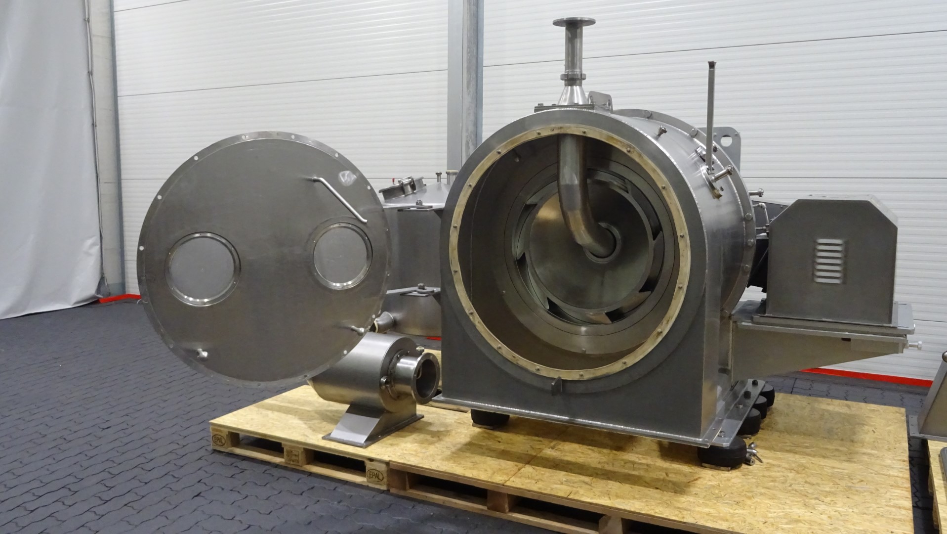 Used Worm Screen Centrifuge - Siebtechnik / Tema Conturbex H-700