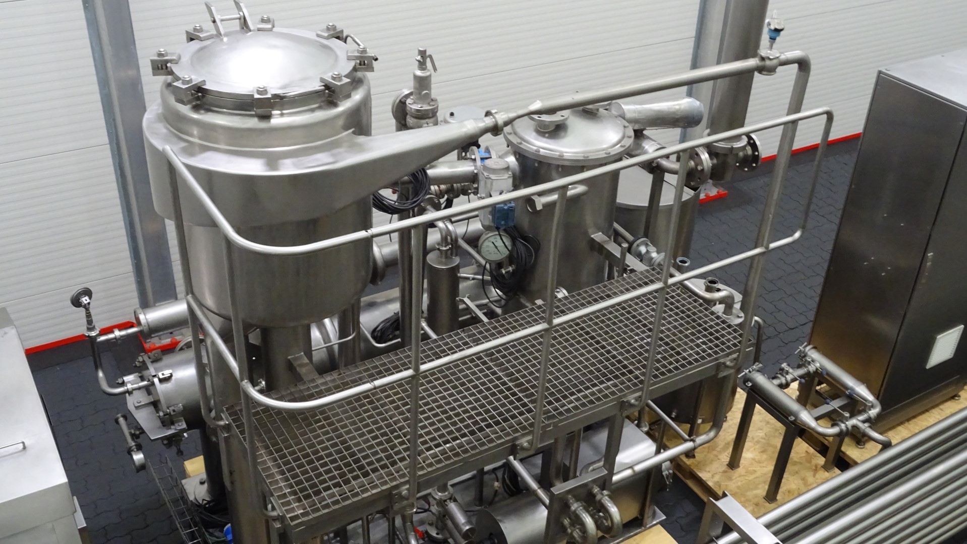 Used Direct steam injection (DSI) UHT with aseptic homogeniser - APV DSI + APV Gaulin MC 45-5TPSX