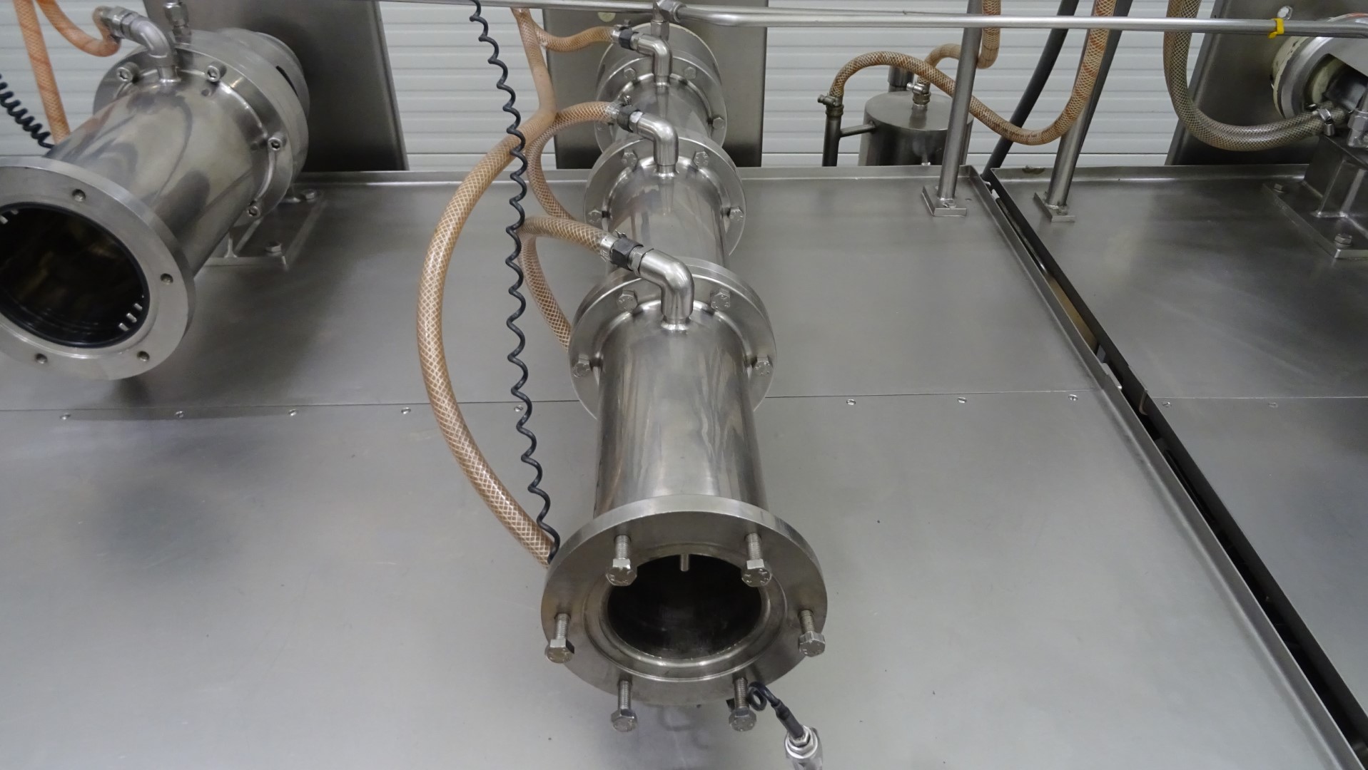 Used Margarine Pilot Plant - Gerstenberg & Agger HP Pump + Perfector 3x57 + Pin rotor + Inverter and Cooling Unit R22