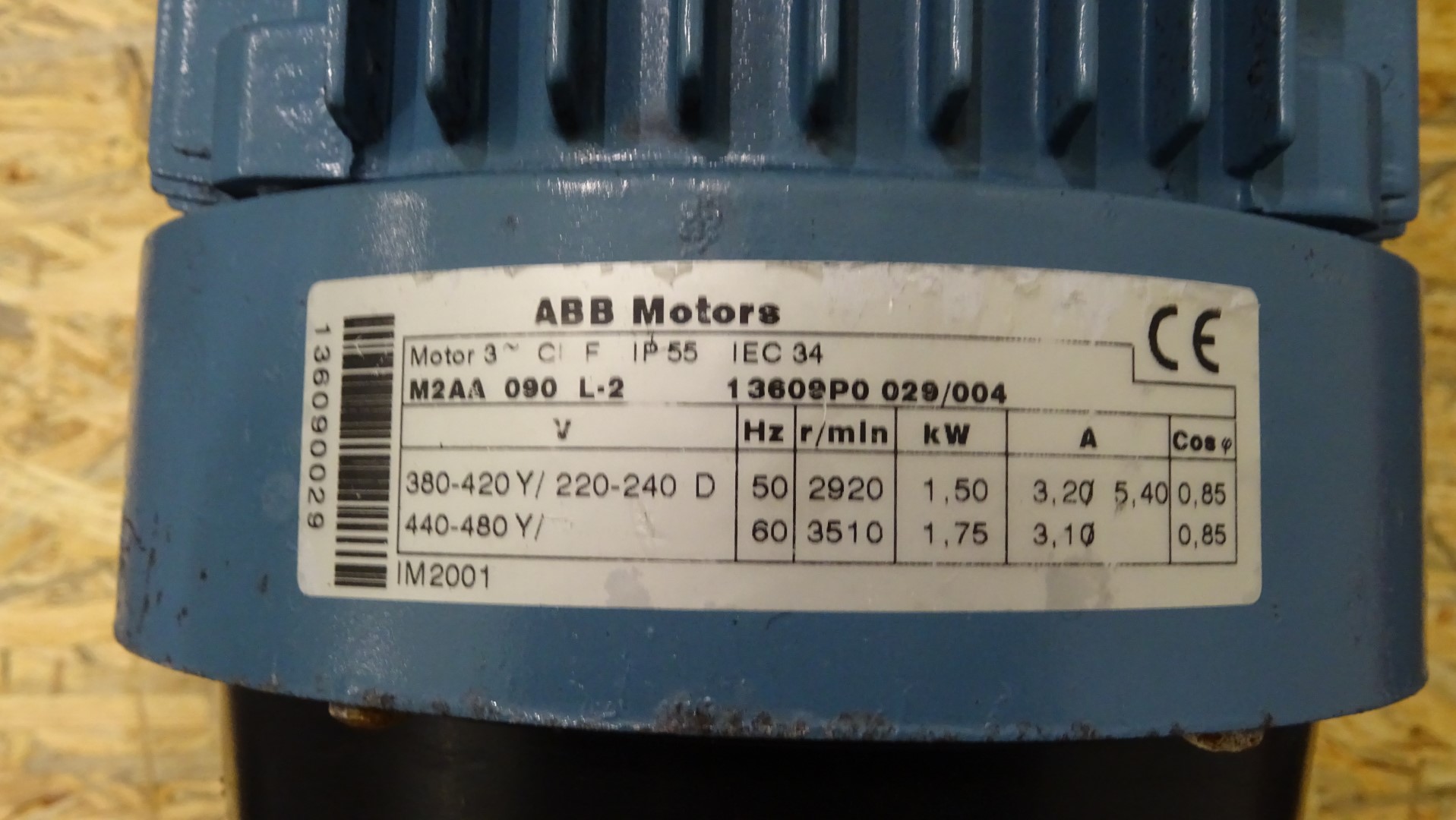 Used Sanitary Centrifugal Pump Alfa Laval LKH-10/122 SSS 1,5 kW