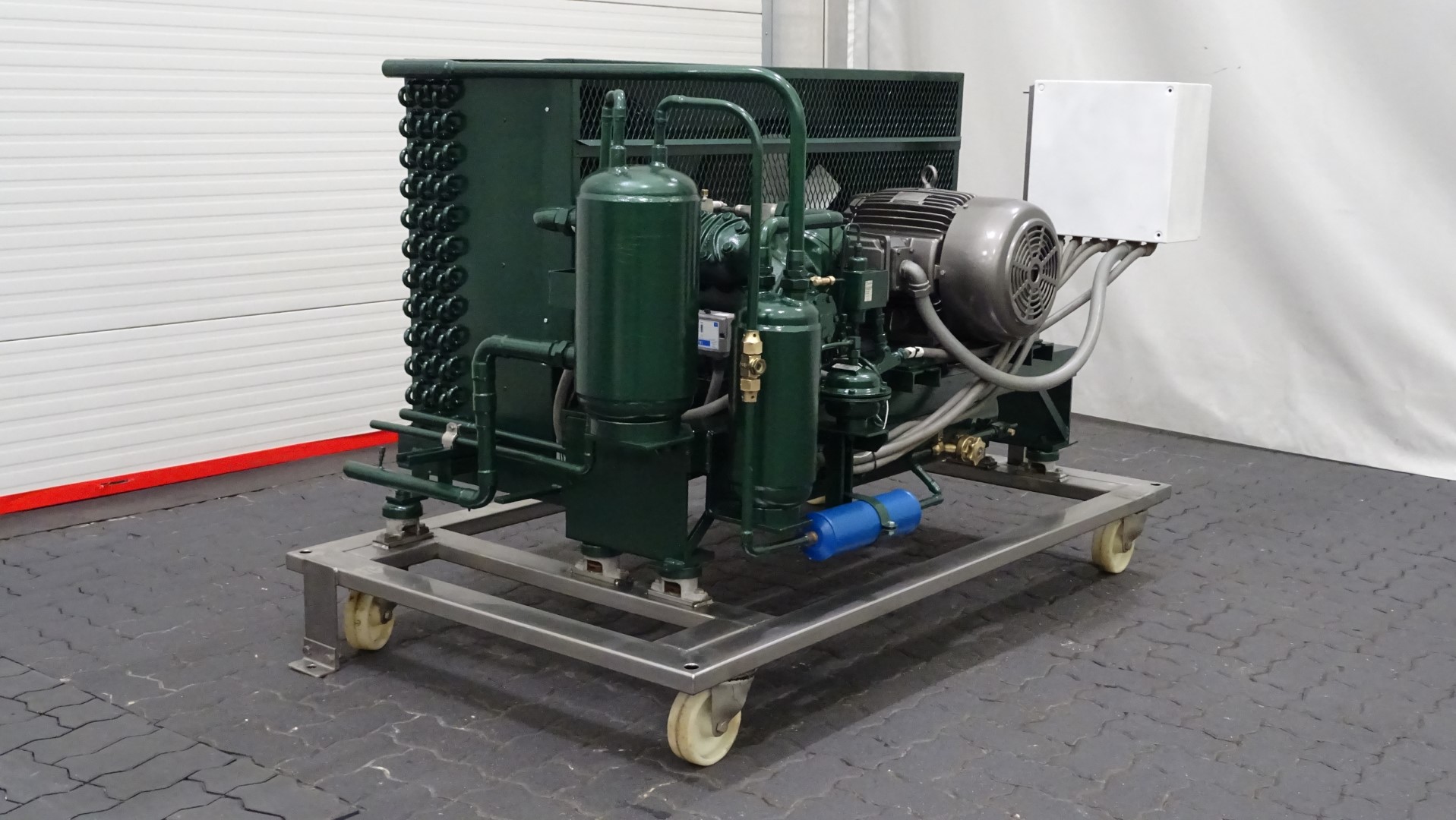 Used Margarine Pilot Plant - Gerstenberg & Agger HP Pump + Perfector 3x57 + Pin rotor + Inverter and Cooling Unit R22