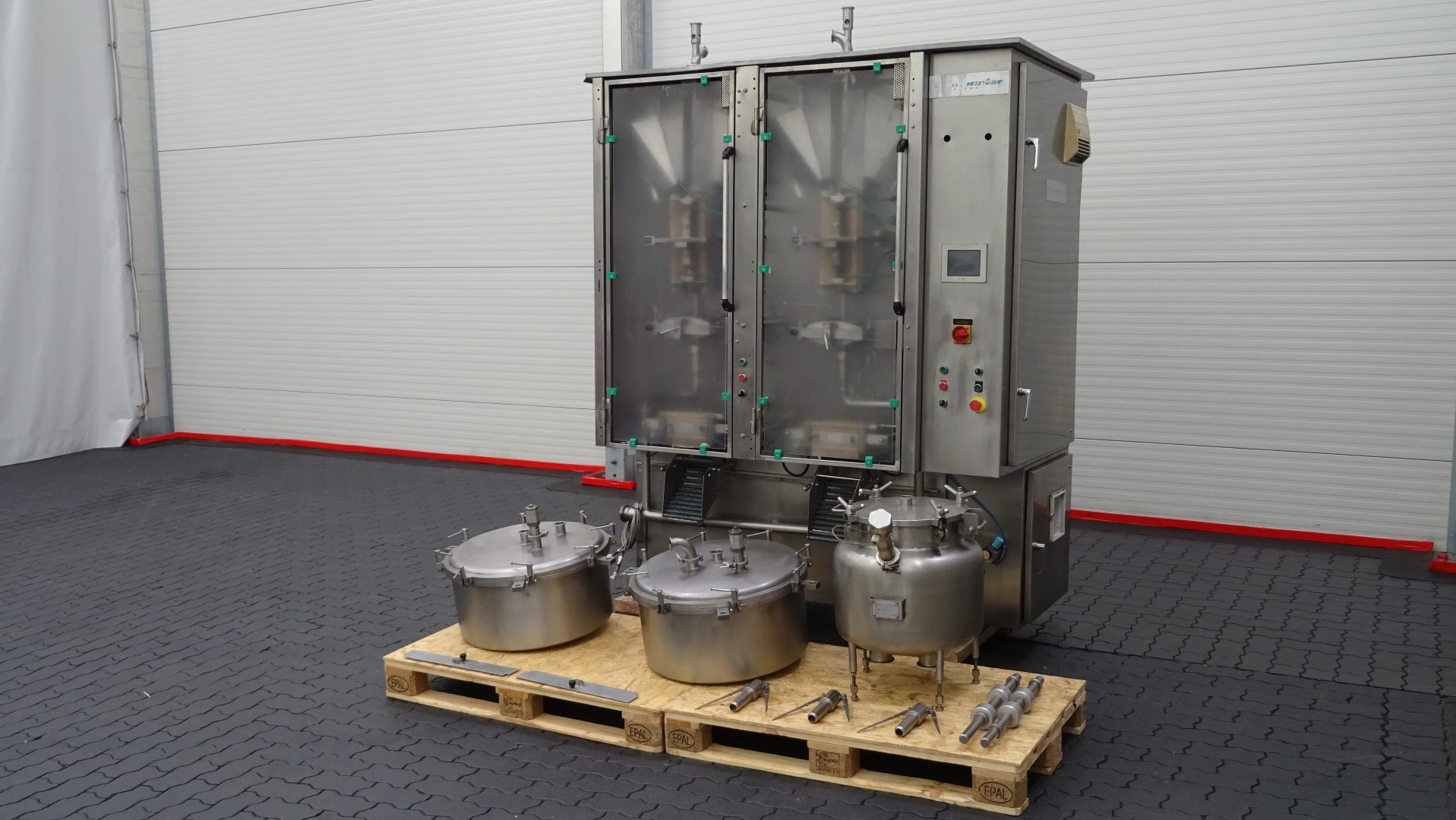 Used Automatic Double Head Vertical Form / Fill / Seal Machine (Vertical FFS) - Thimonnier M 3200