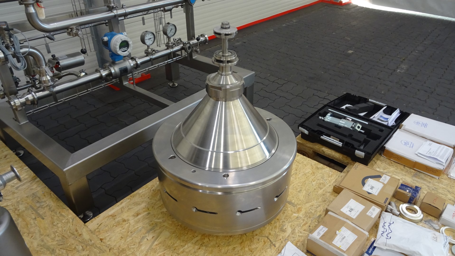 Used Year 2023 - Unused Separator for protein applications - Alfa Laval HBPX 6000