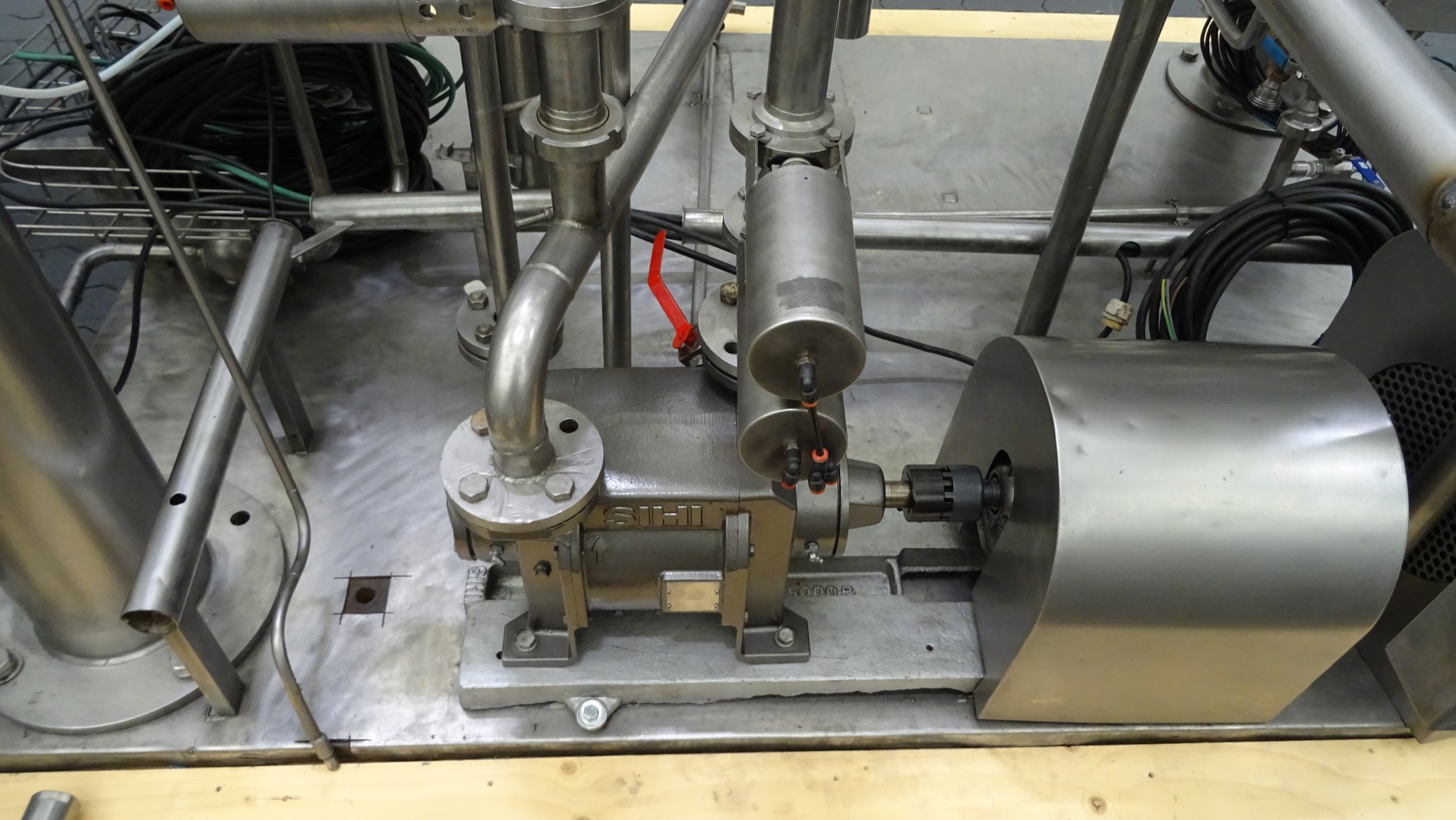 Used Direct steam injection (DSI) UHT with aseptic homogeniser - APV DSI + APV Gaulin MC 45-5TPSX