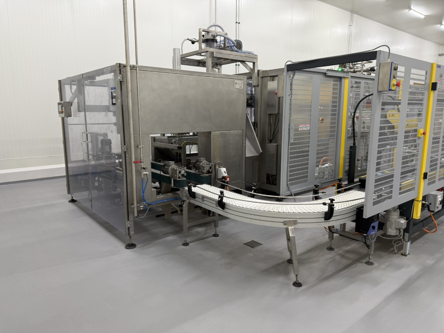 Used Form Fill Seal Machine (FFS) for mini-portions - Alimenta Newpack Division Thermoform FM100/E-20 HC