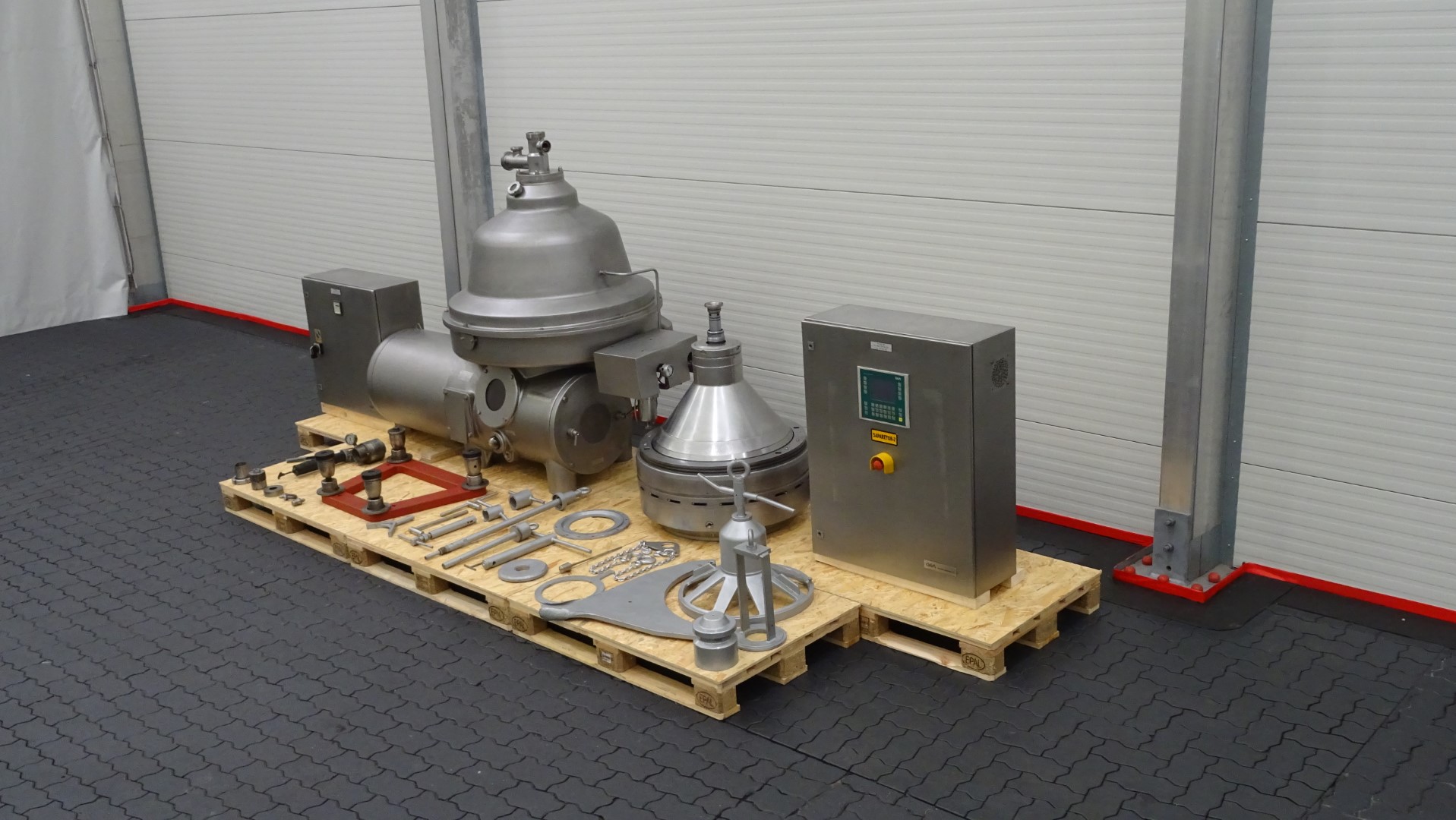 Used Cream Separator GEA Westfalia MSD 250-01-076