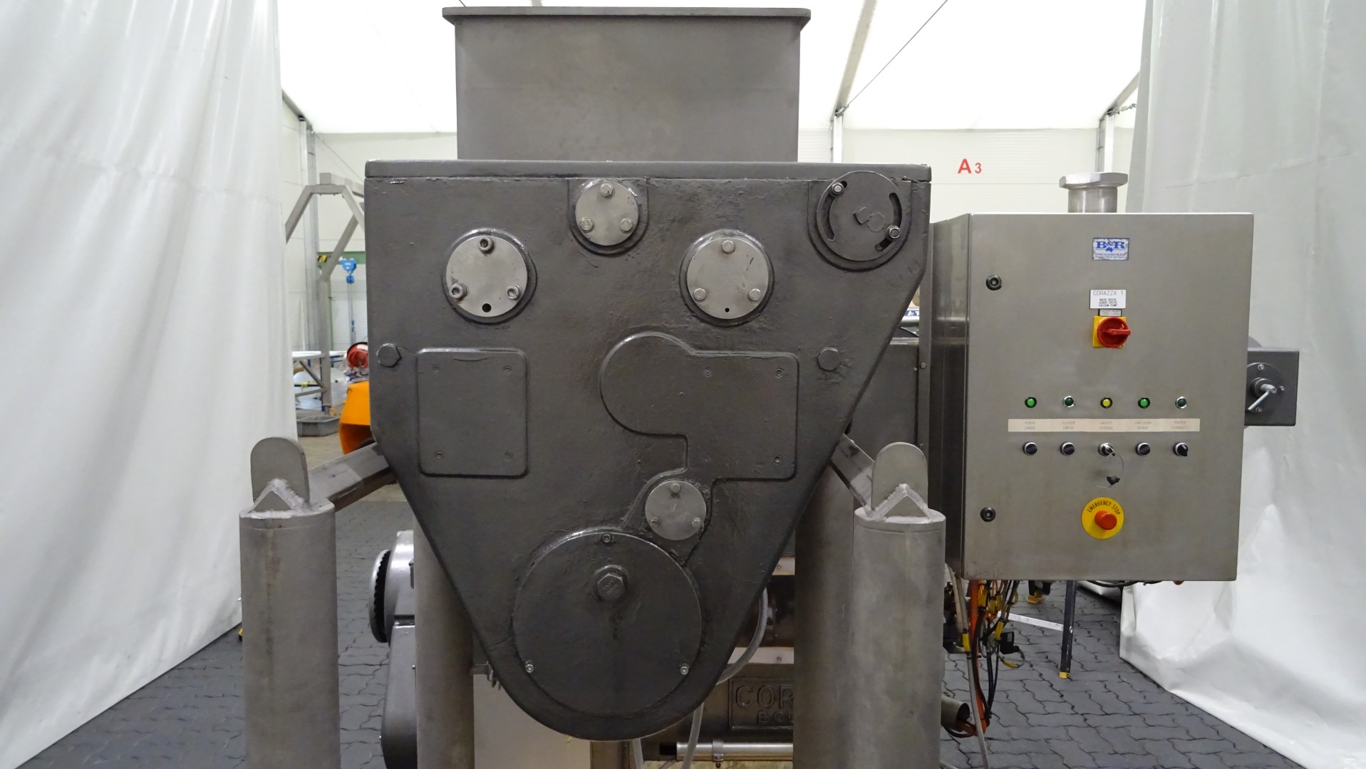 Used Filling and wrapping machine for miniportions of butter Corazza FB230