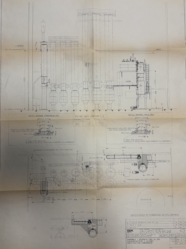 Used GEA Laguilharre - 5x Bi-thermal Effect TVR Evaporator with Direct Steam Injection (DSI)
