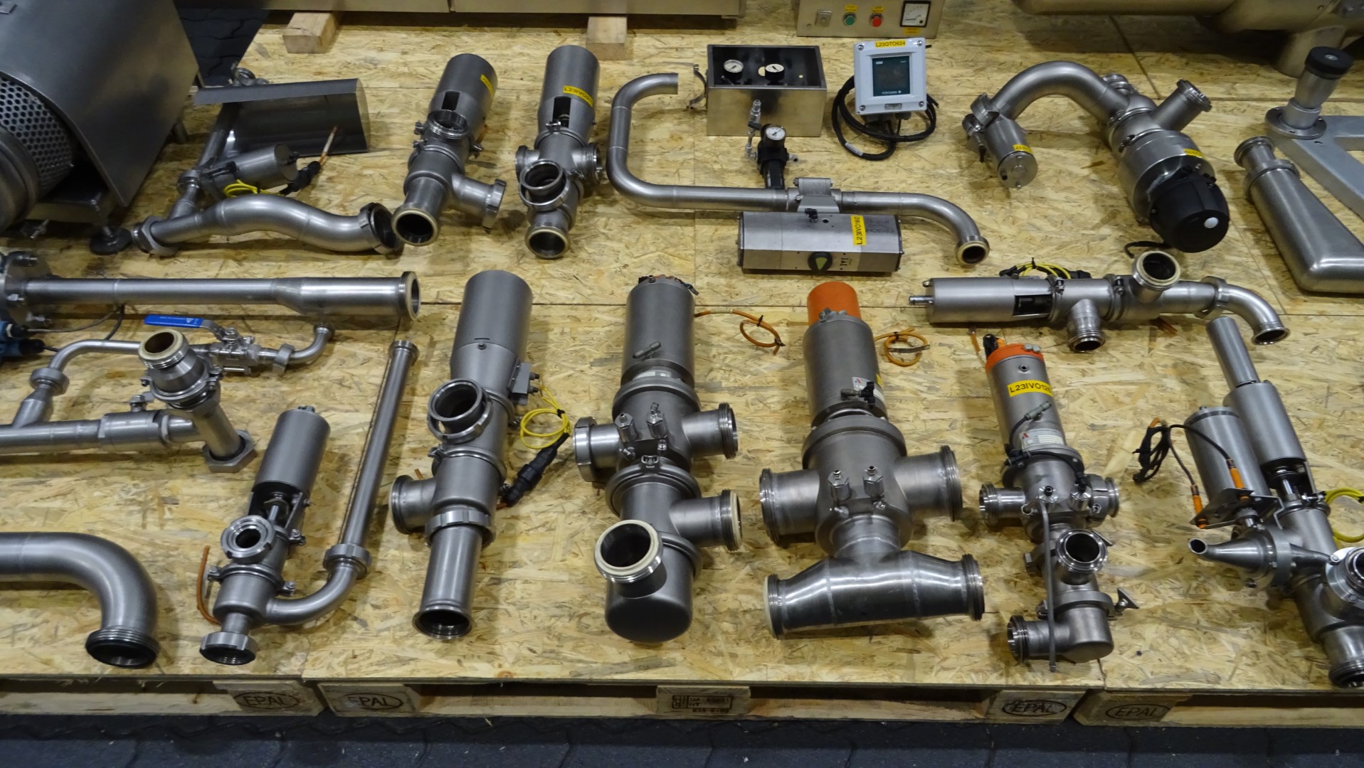 Used Pasteurization line 02 - 25.000 ltr/h - GEA Westfalia and APV