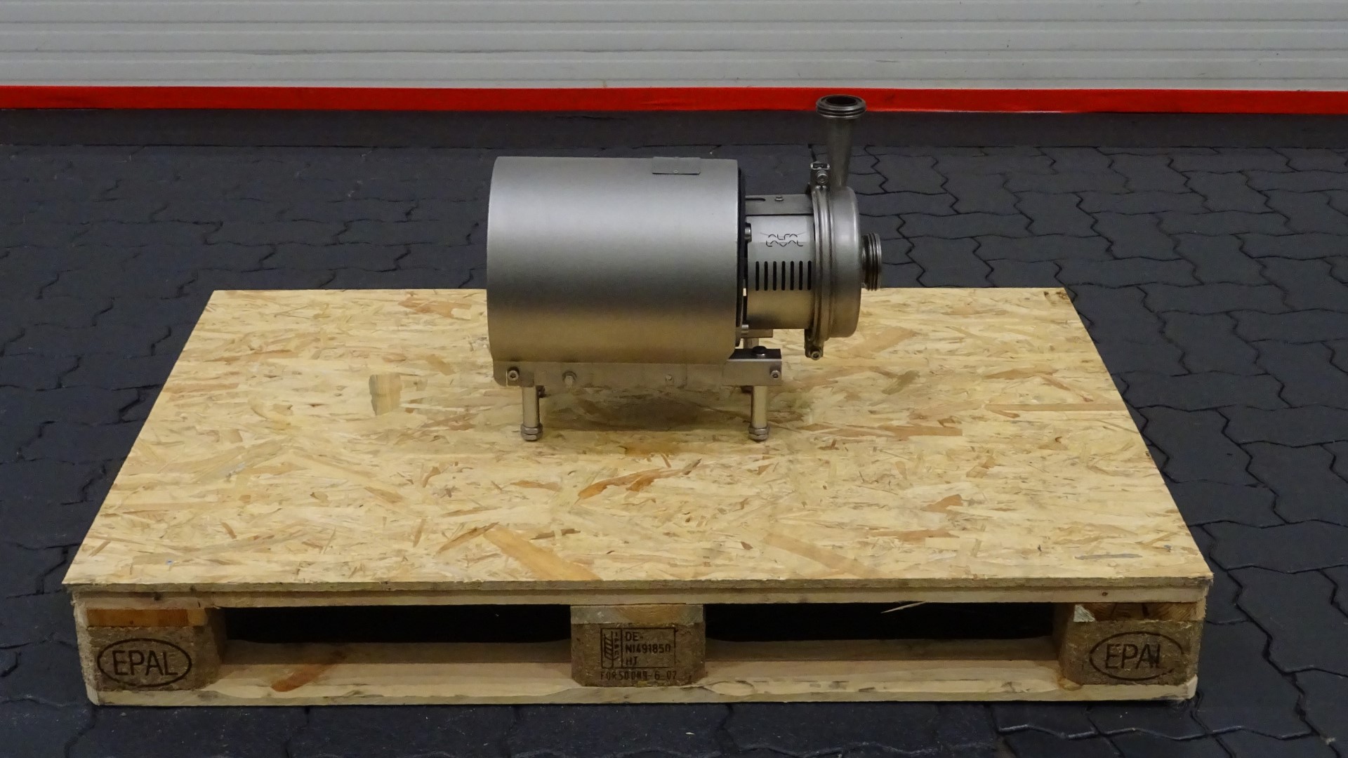 Used Sanitary Centrifugal Pump Alfa Laval LKH-5/132 SSS 1,1 kW