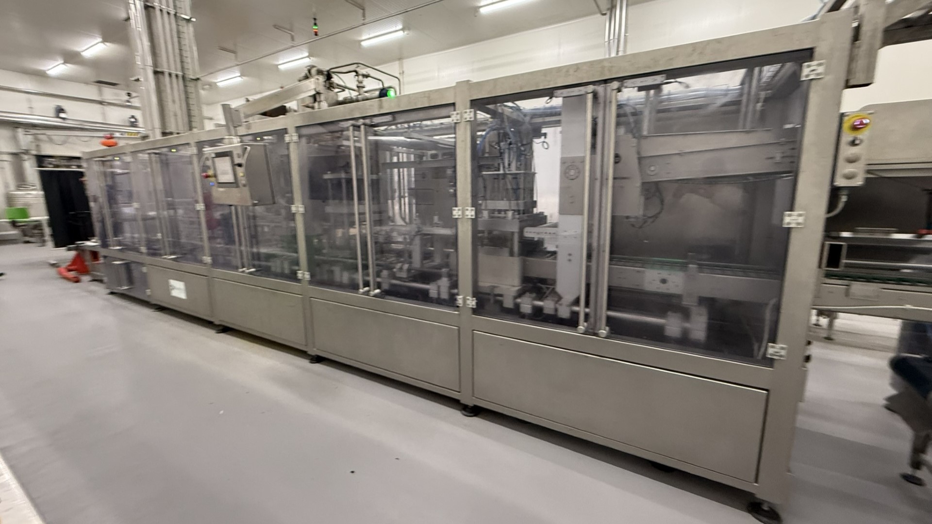 Used Form Fill Seal Machine (FFS) for mini-portions - Alimenta Newpack Division Thermoform FM100/E-20 HC