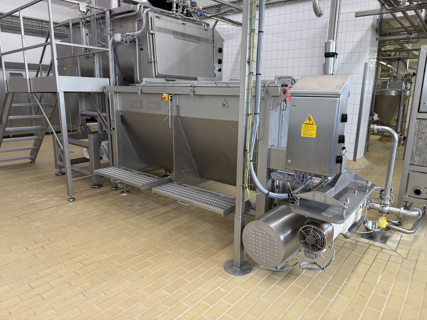 Used Complete processing line for the production of processed UHT cheese - Karl Schnell - 200 up to 750 kg per hour