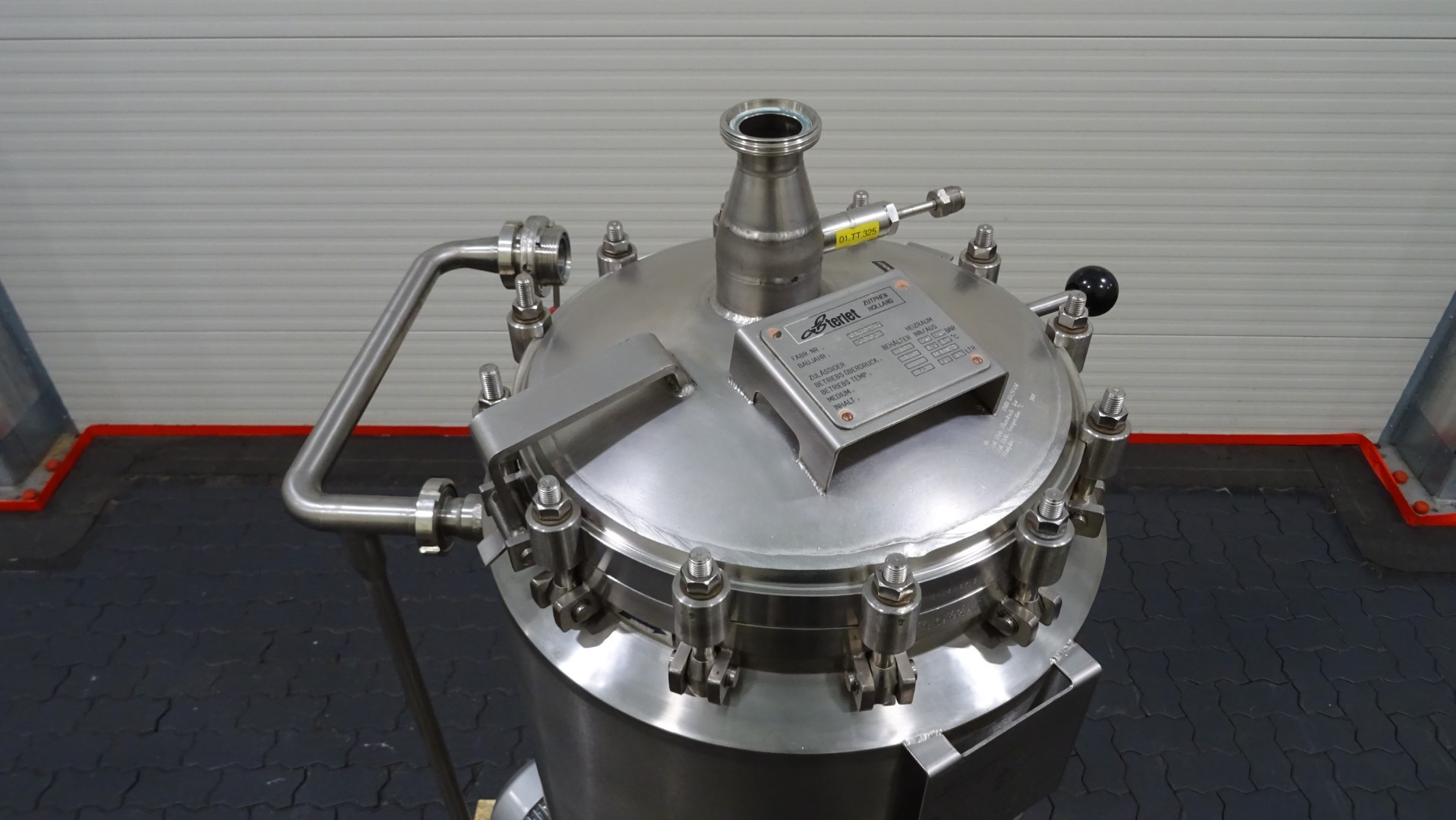 Used Scraped Surface Heat Exchanger (SSHE) - Terlet Terlotherm T1-4