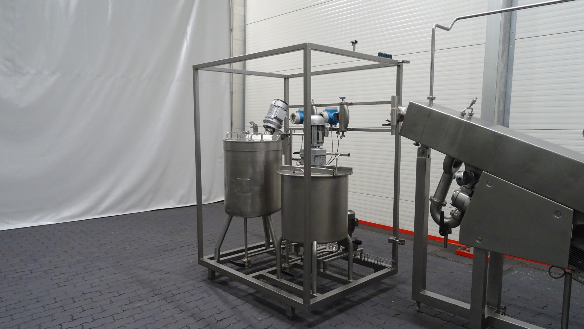 Used Continuous Butter Making Machine (CBM) GEA Ahlborn 312/1000