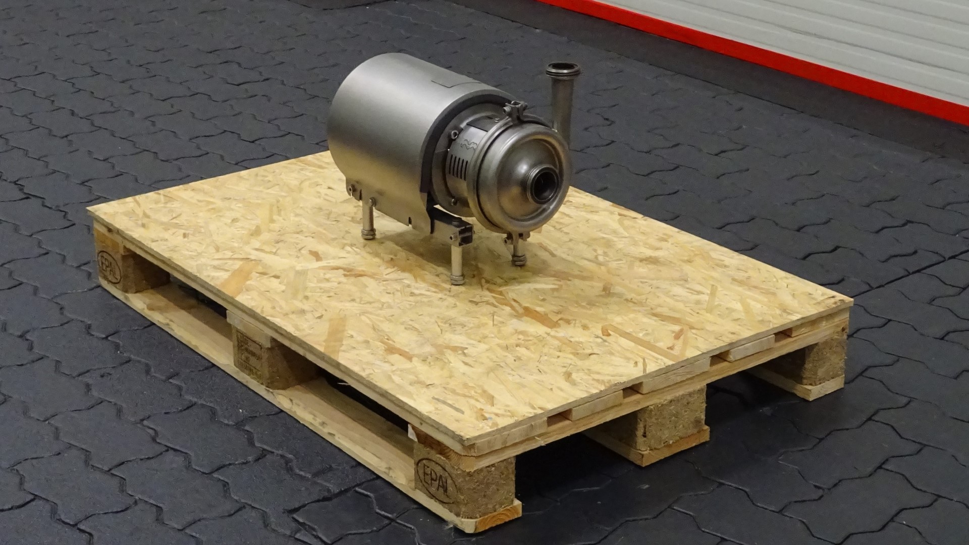 Used Sanitary Centrifugal Pump Alfa Laval LKH-5/132 SSS 1,1 kW