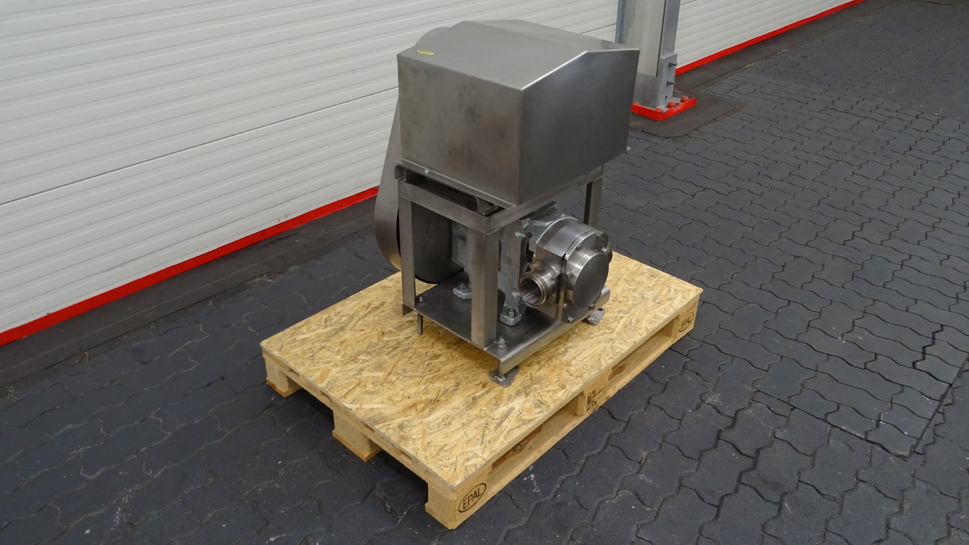 Used Rotary positive displacement pump / Lobe pump - ITT Jabsco Pureflo Lobe 24250-4310
