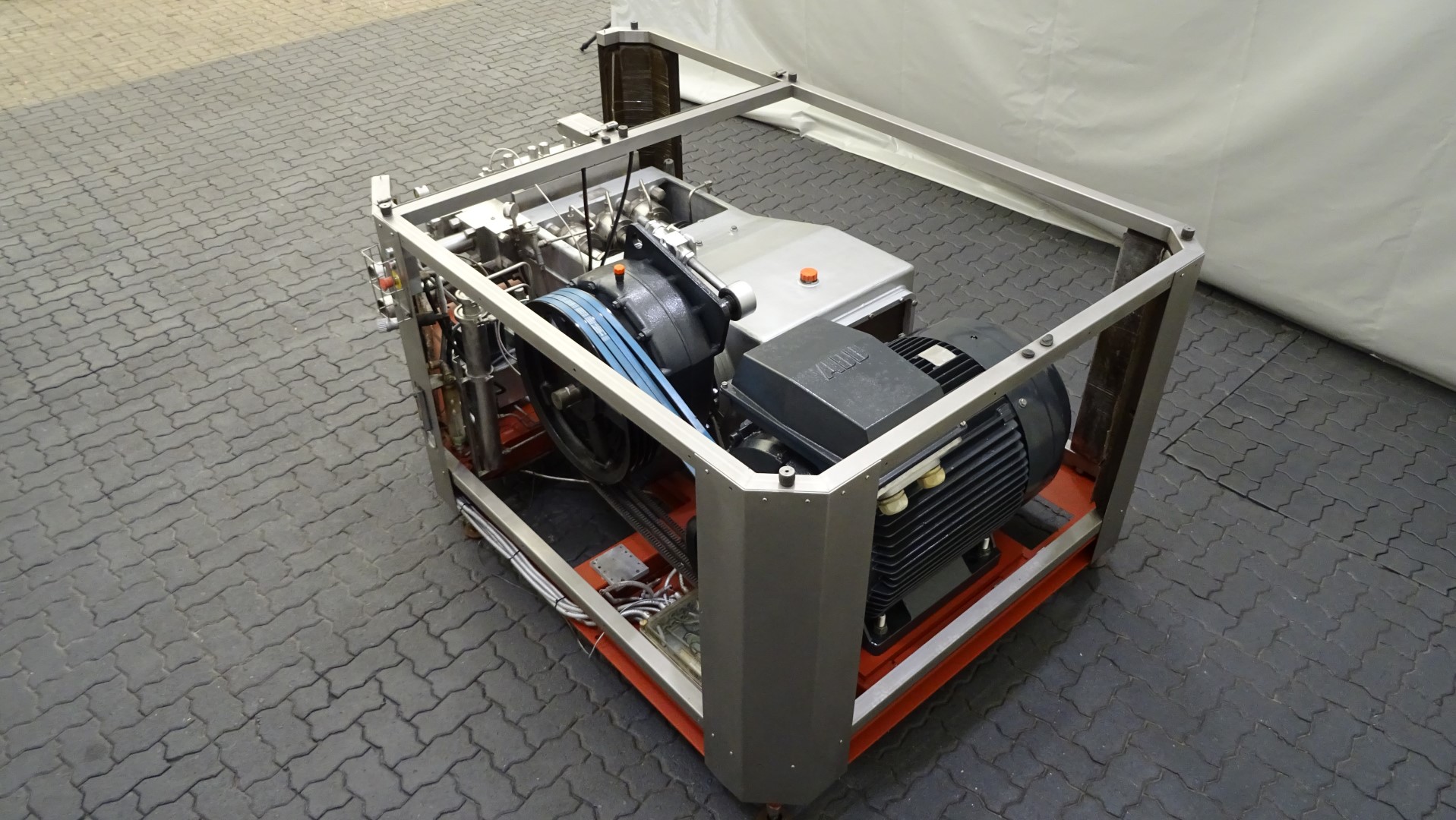 Used High Pressure Homogeniser Tetra Pak TAM30A/200BAR Aseptic
