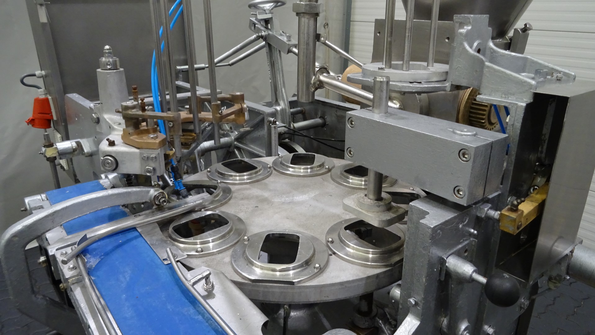 Used Cup filling + lidding machine for Butter Benhil Copparapid 8205