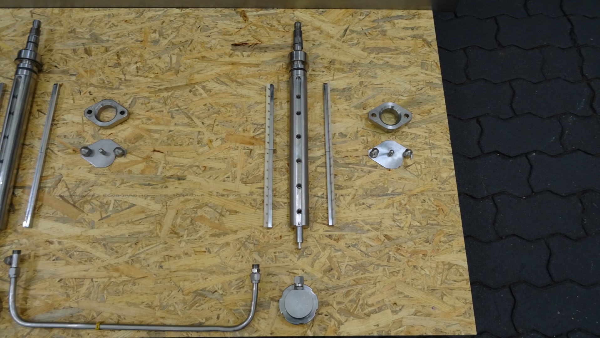 Used Margarine Pilot Plant - Gerstenberg & Agger HP Pump + Perfector 3x57 + Pin rotor + Inverter and Cooling Unit R22