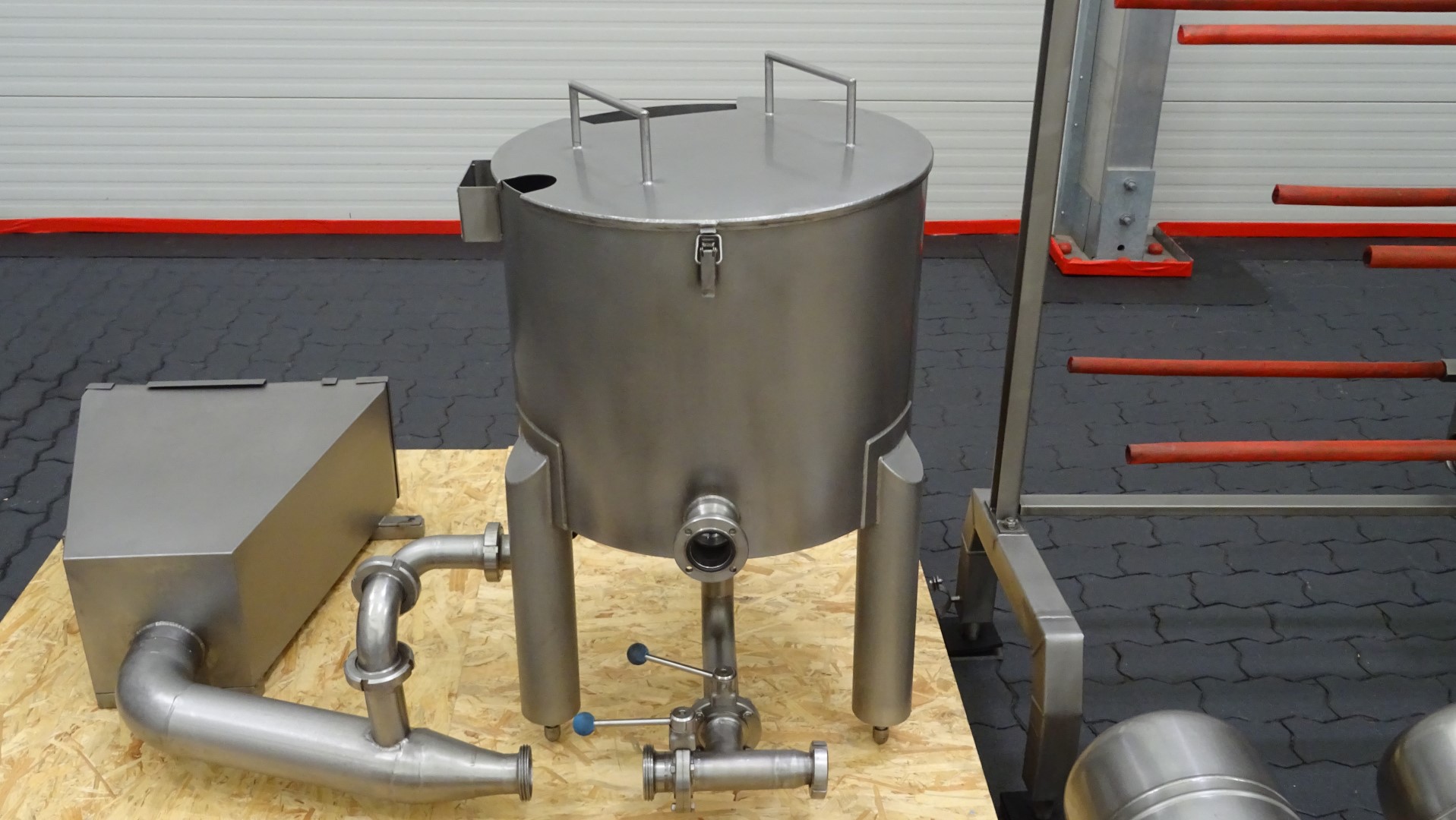 Used Pasteuriser / Plate Heat Exchanger / PHE - Tetra Pak / Alfa Laval C6-SR