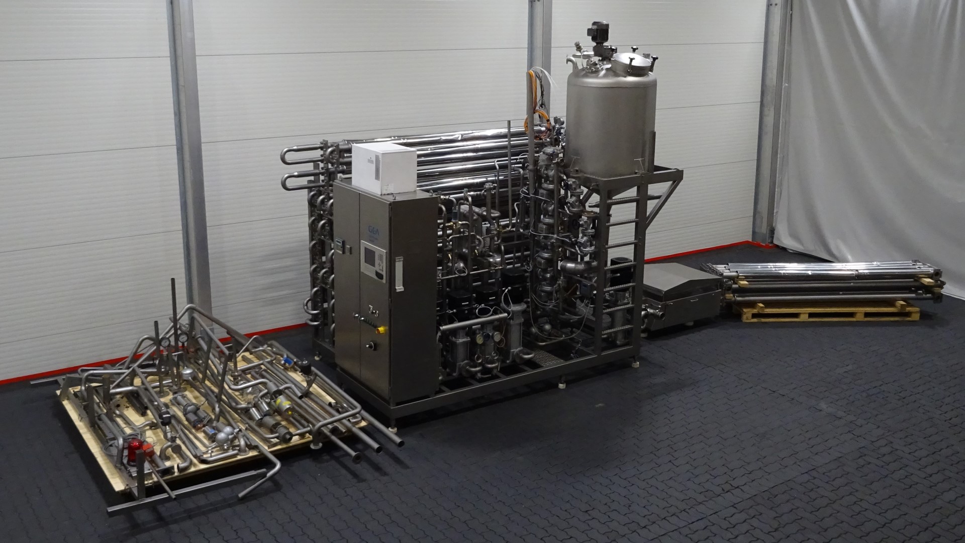 Used Thermisation unit for Creme fraiche / mesophiles 10% - GEA Finnah 6700/045