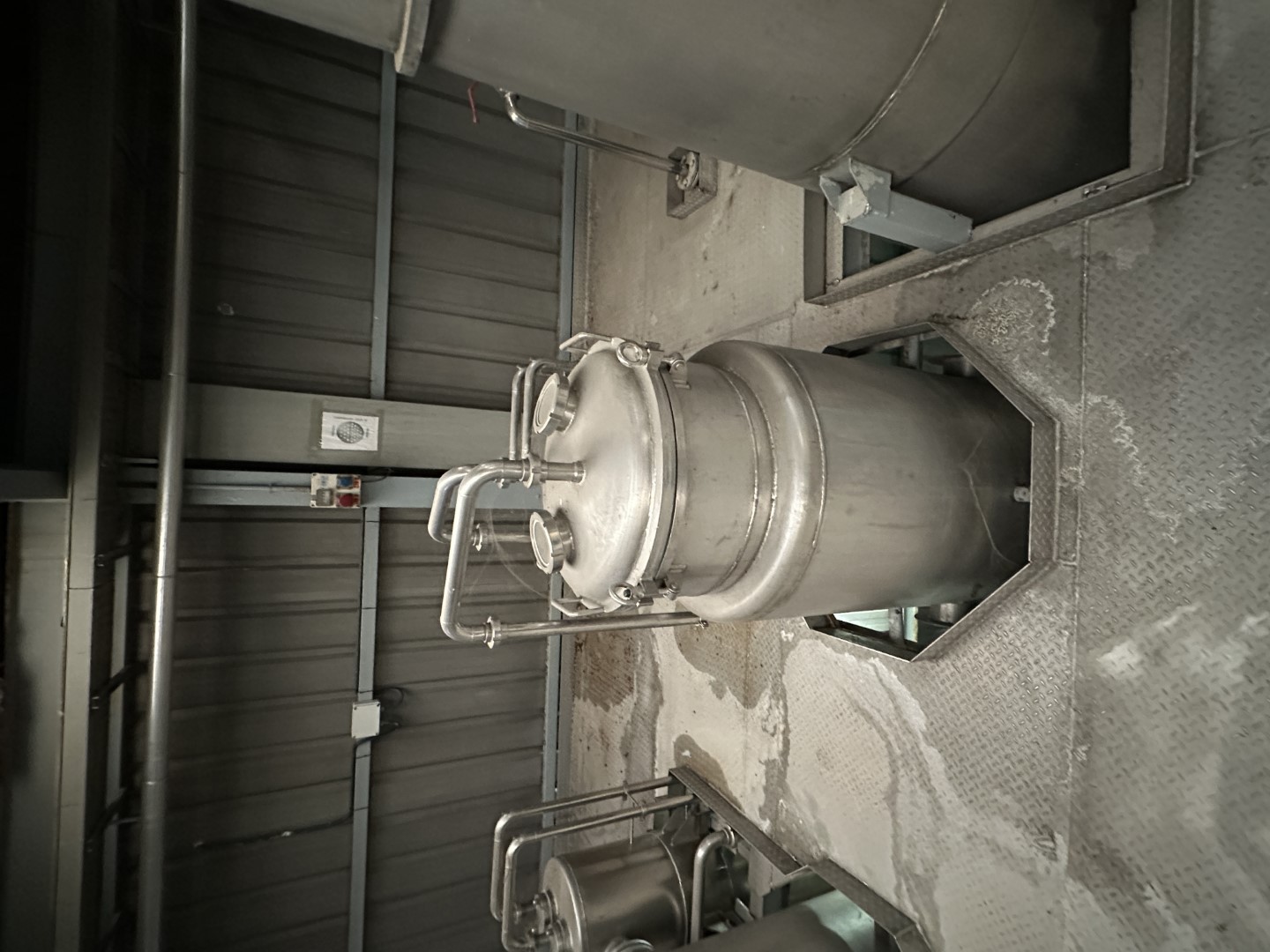 Used Complete GEA Niro Atomizer powder plant with 4-Effect TVR Evaporator, Spray Dryer, Fluidbed Dryer, Cyrstallisation tanks and filling station