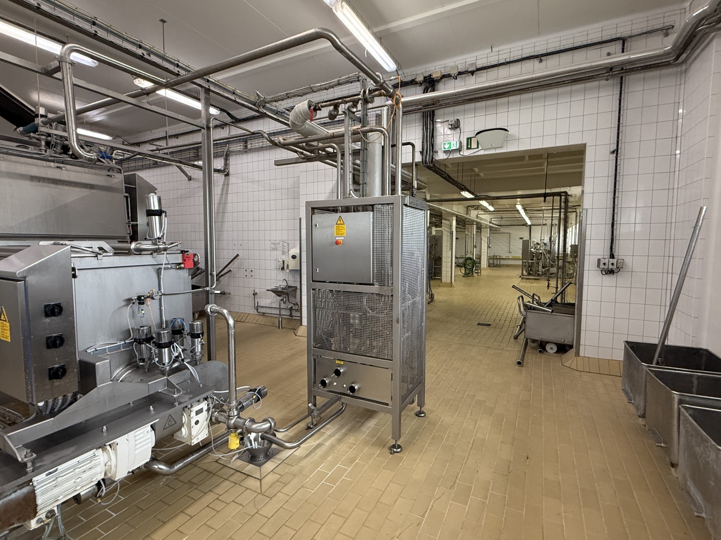 Used Complete processing line for the production of processed UHT cheese - Karl Schnell - 200 up to 750 kg per hour