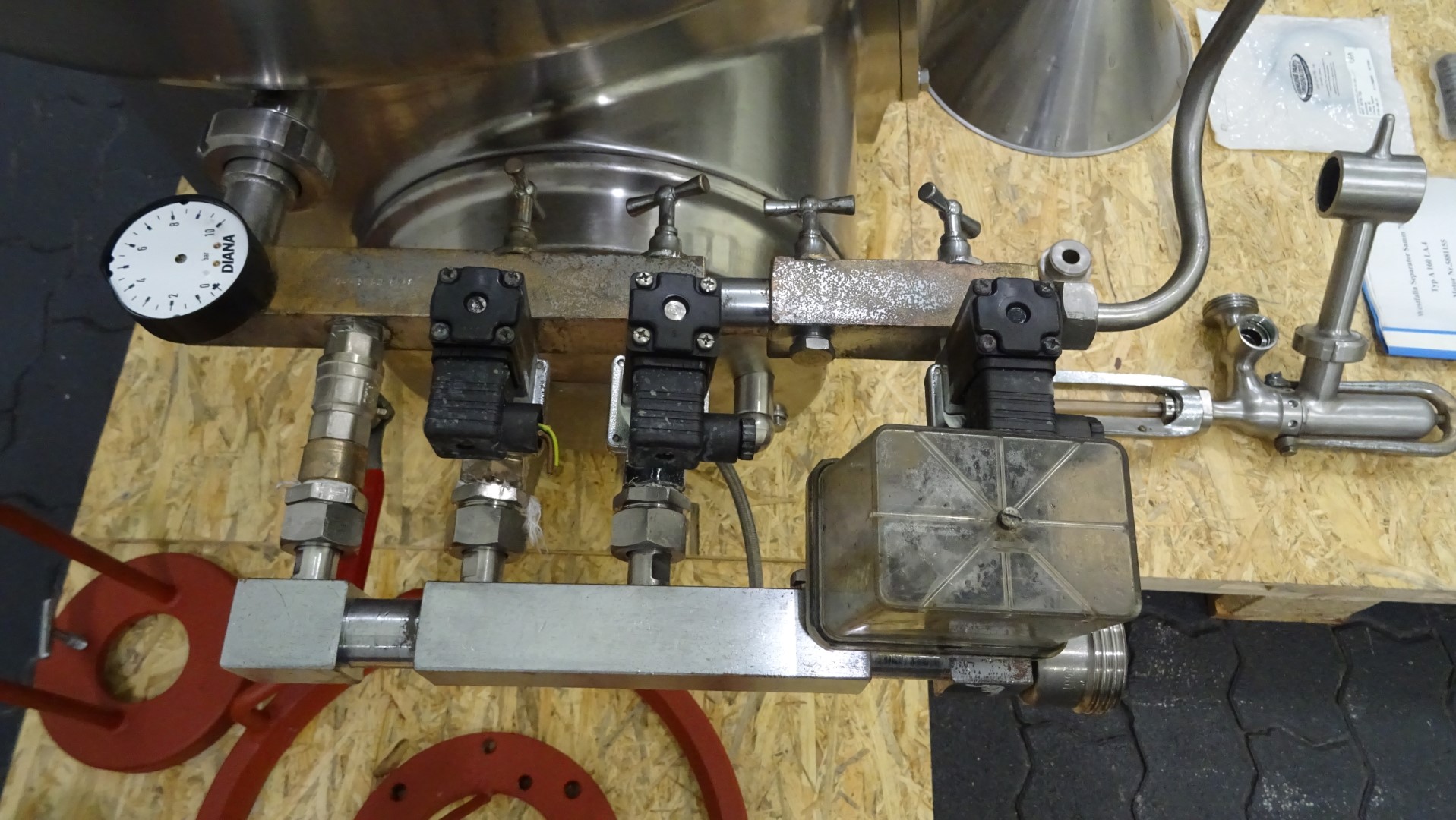 Used Cream Separator GEA Westfalia SAMM 7006