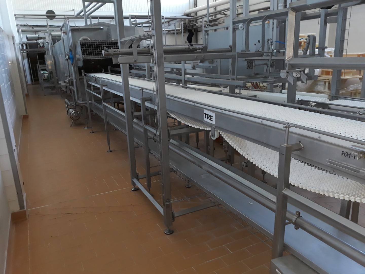 Used Gouda Euroblock Cheese Plant for 100.000 liter of milk per day - 10.000 kg of Gouda cheese per day