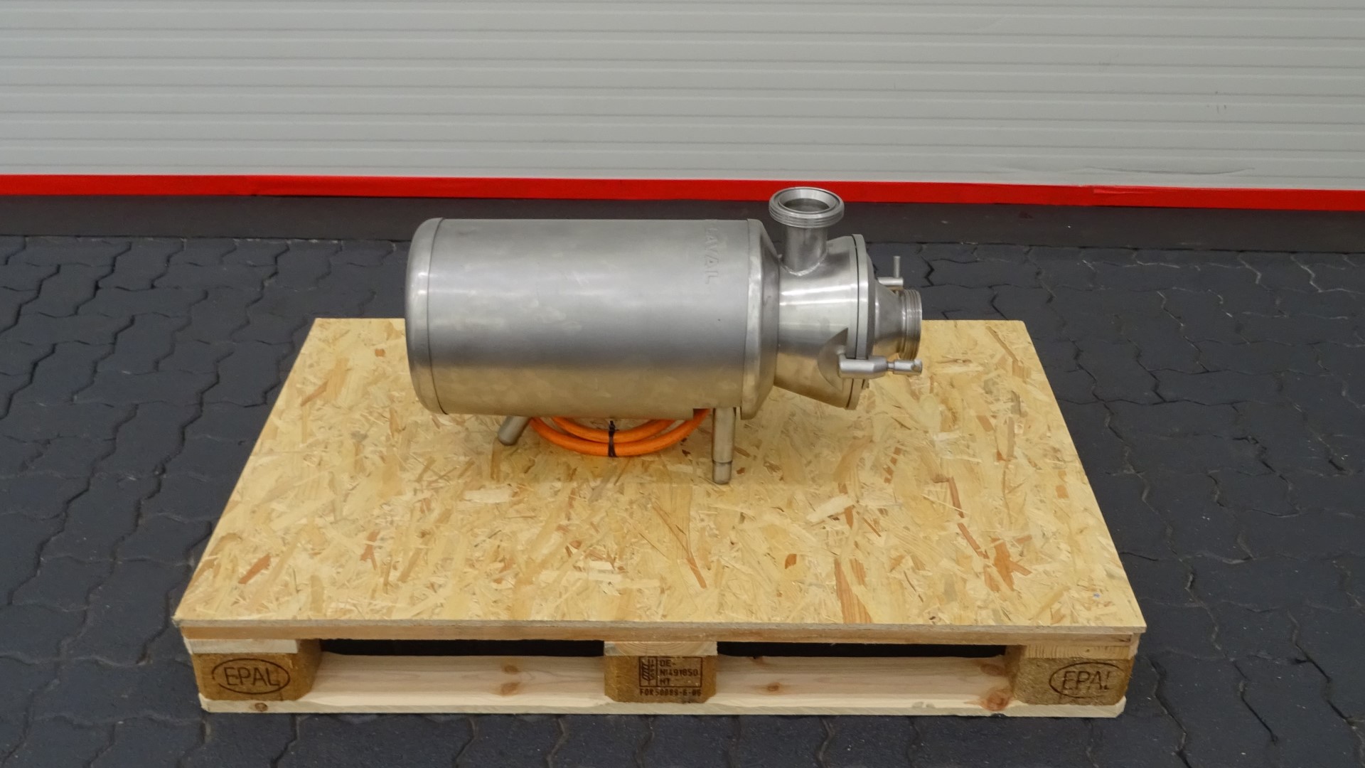 Used Sanitary Self Priming Liquid-ring Pump Alfa Laval MR-200A