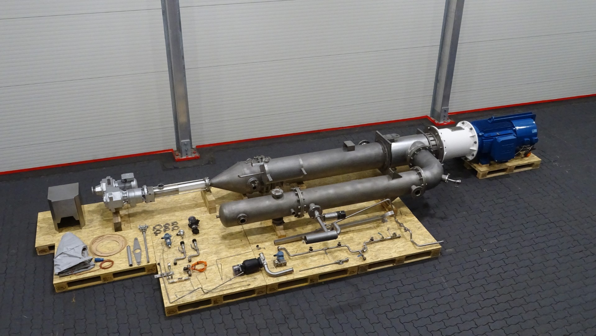 Used Luwa SMS GmbH LN-0200 - Vertical Thin Film Evaporator