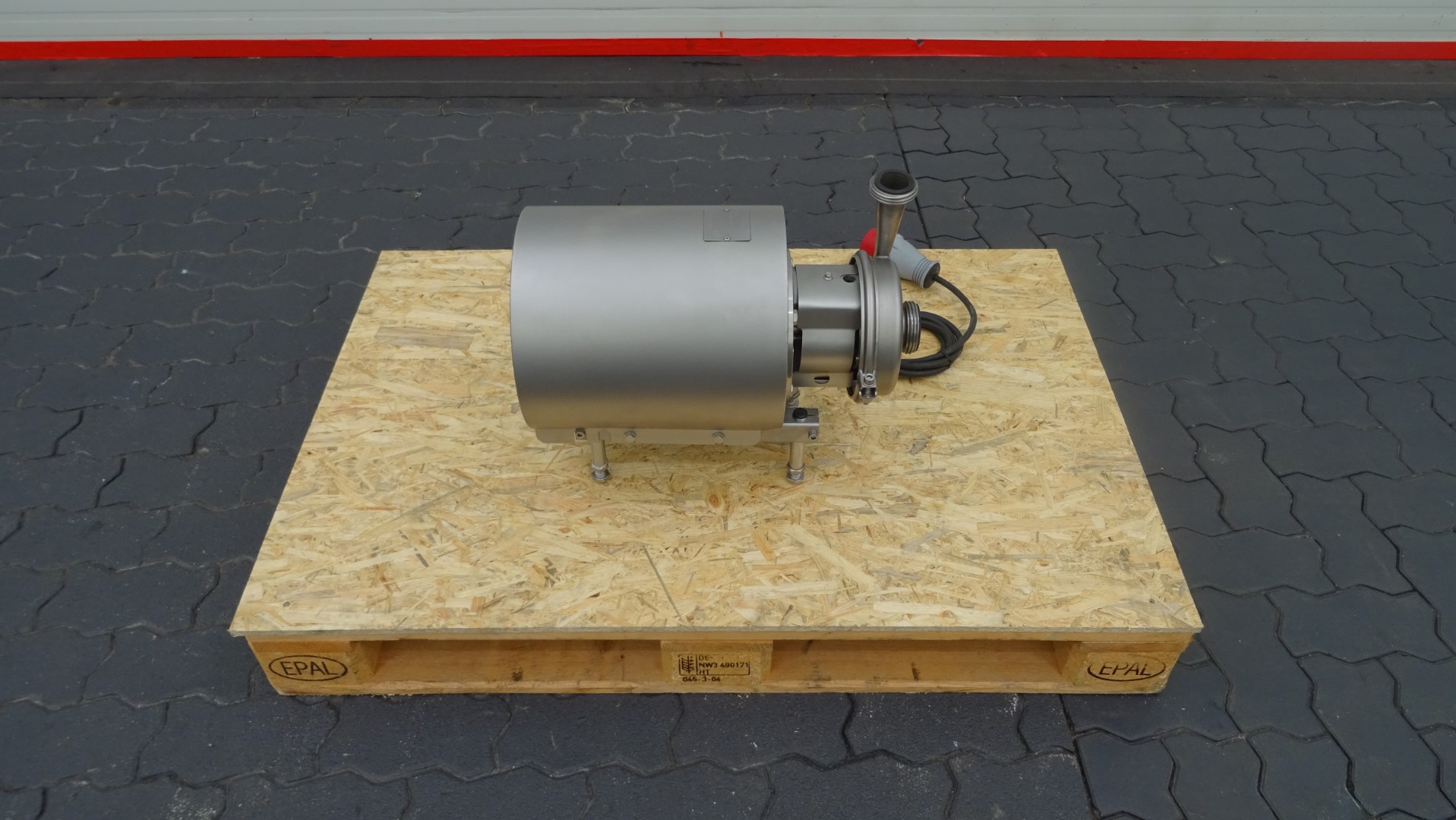 Used Sanitary Centrifugal Pump Alfa Laval LKH-5/132 SSS 1,5 kW