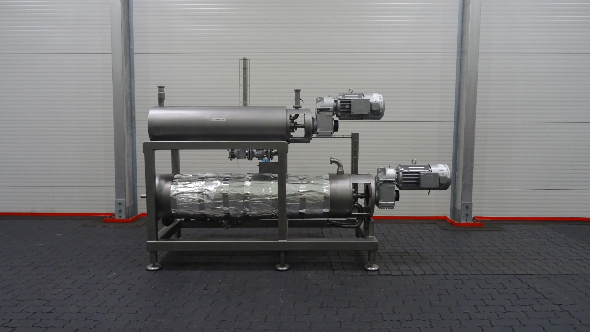 Used Scraped Surface Heat Exchanger (SSHE) - Schröder Kombinator KL180-250/1400-2000-WE