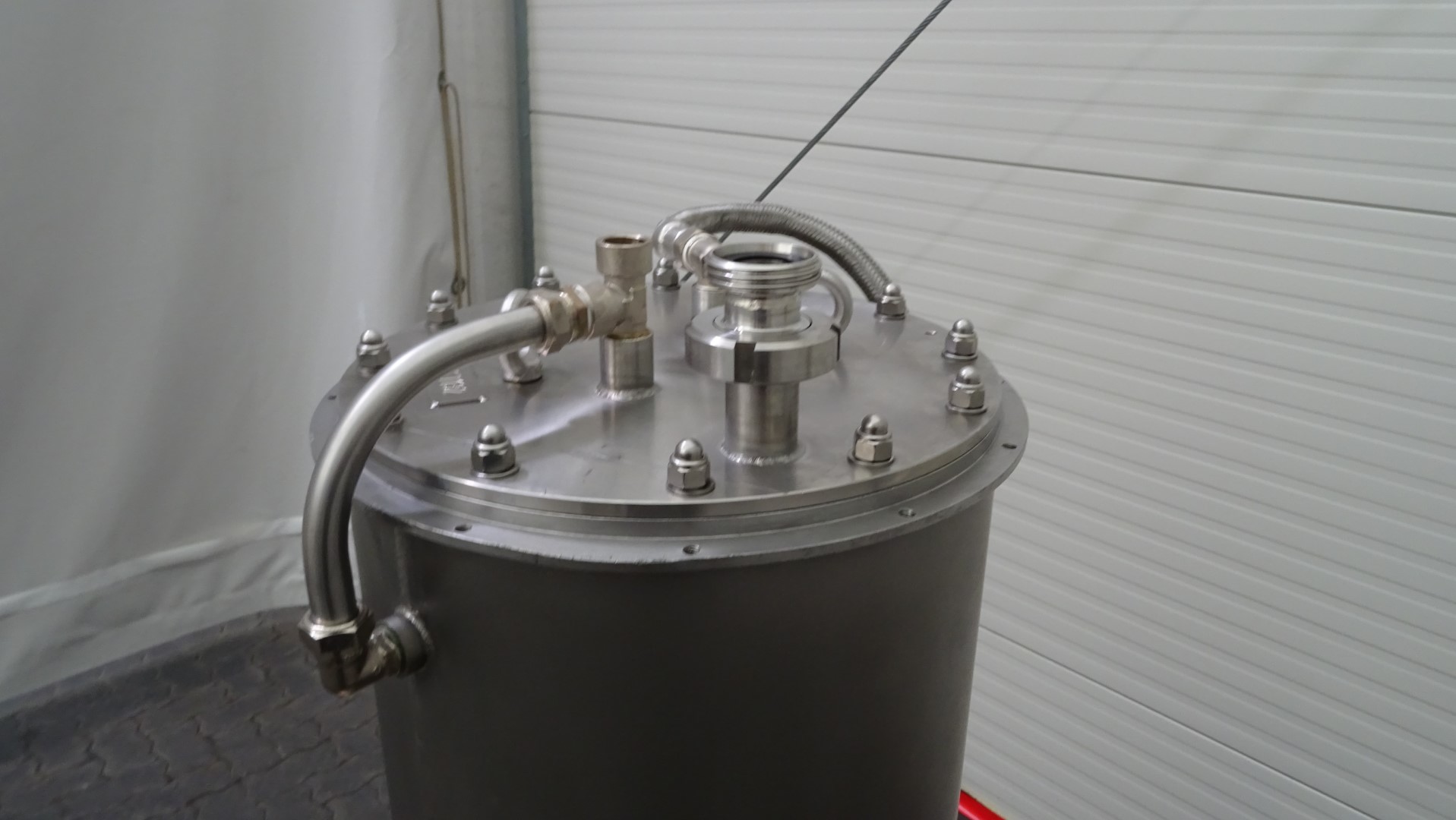 Used Scraped Surface Heat Exchanger (SSHE) - Tanis Food Tec (TFT) RotoTemp 1,5