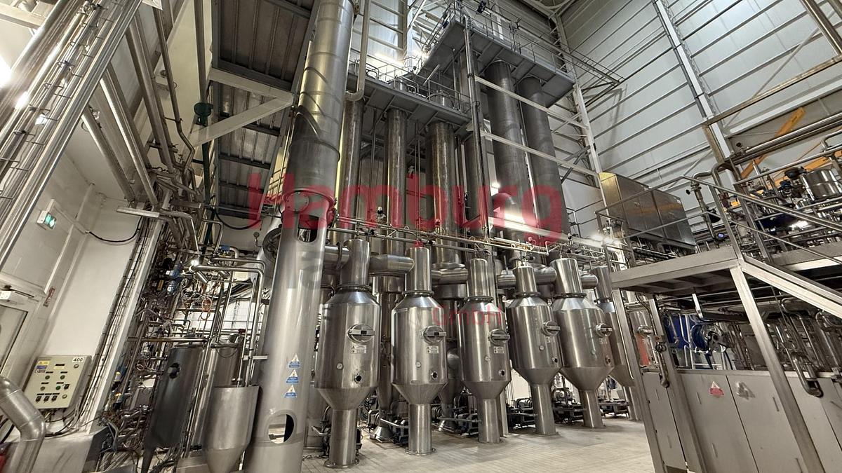 Used GEA Laguilharre - 5x Bi-thermal Effect TVR Evaporator with Direct Steam Injection (DSI)