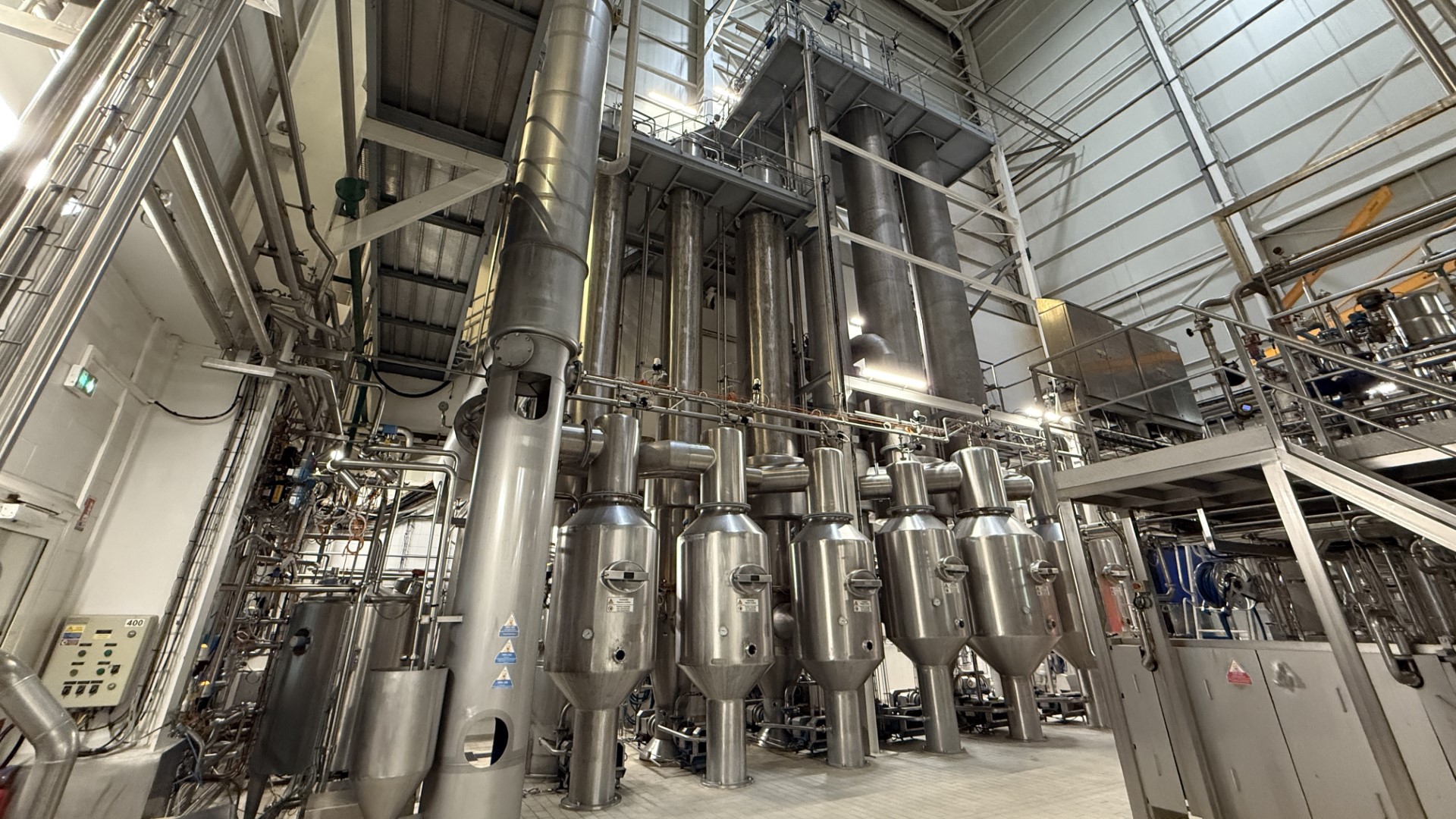 Used GEA Laguilharre - 5x Bi-thermal Effect TVR Evaporator with Direct Steam Injection (DSI)