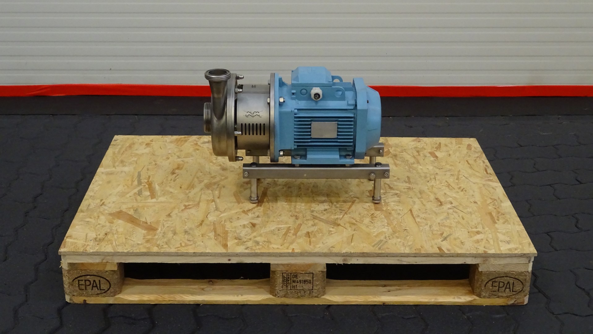 Used Sanitary Centrifugal Pump Alfa Laval LKH 10-163 SSS 3,0 kW