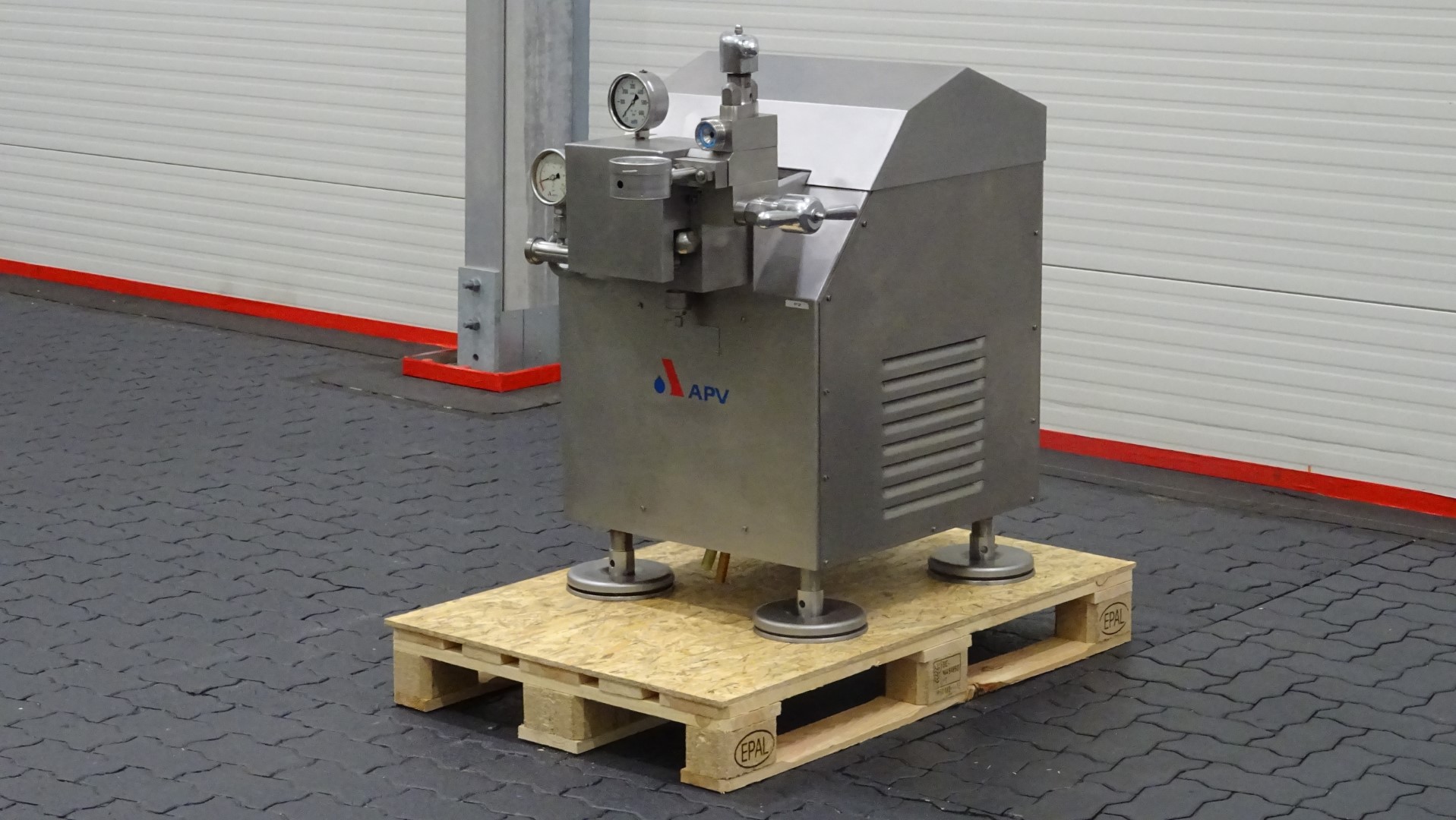 Used High Pressure Aseptic Homogeniser APV Gaulin 79 MC 2-5TBSX