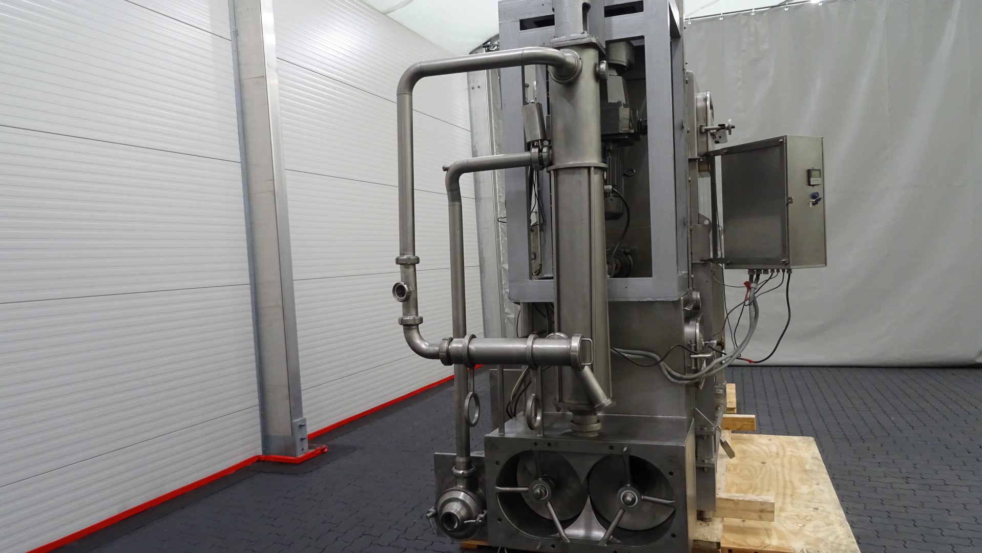 Used Ribbon Blender / Batch mixer - Tecnal Transmix