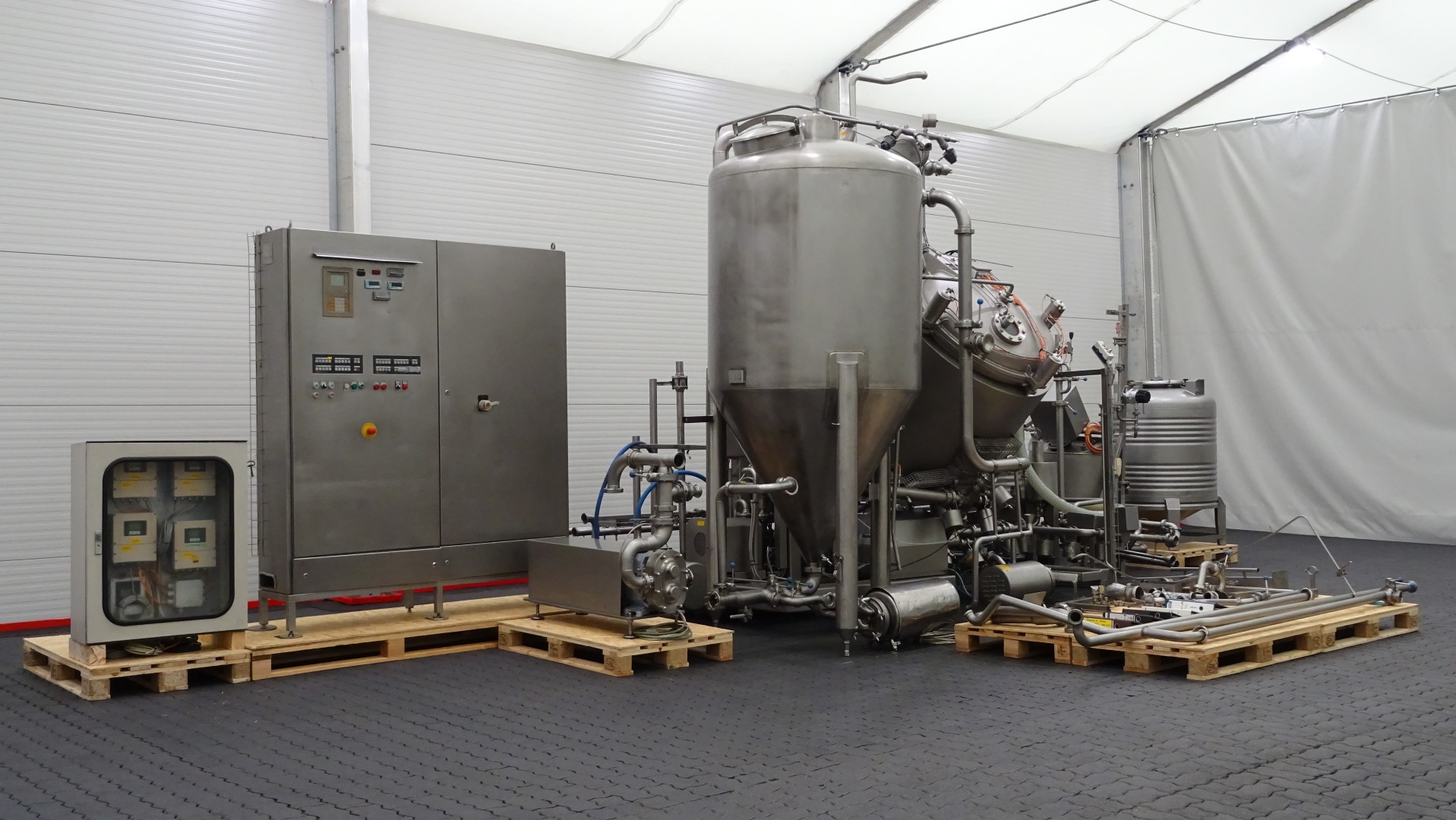 Used Vacuum processing system Stephan VM/MC 800/20 Vacutherm + Mikrocut MCH 20/VM
