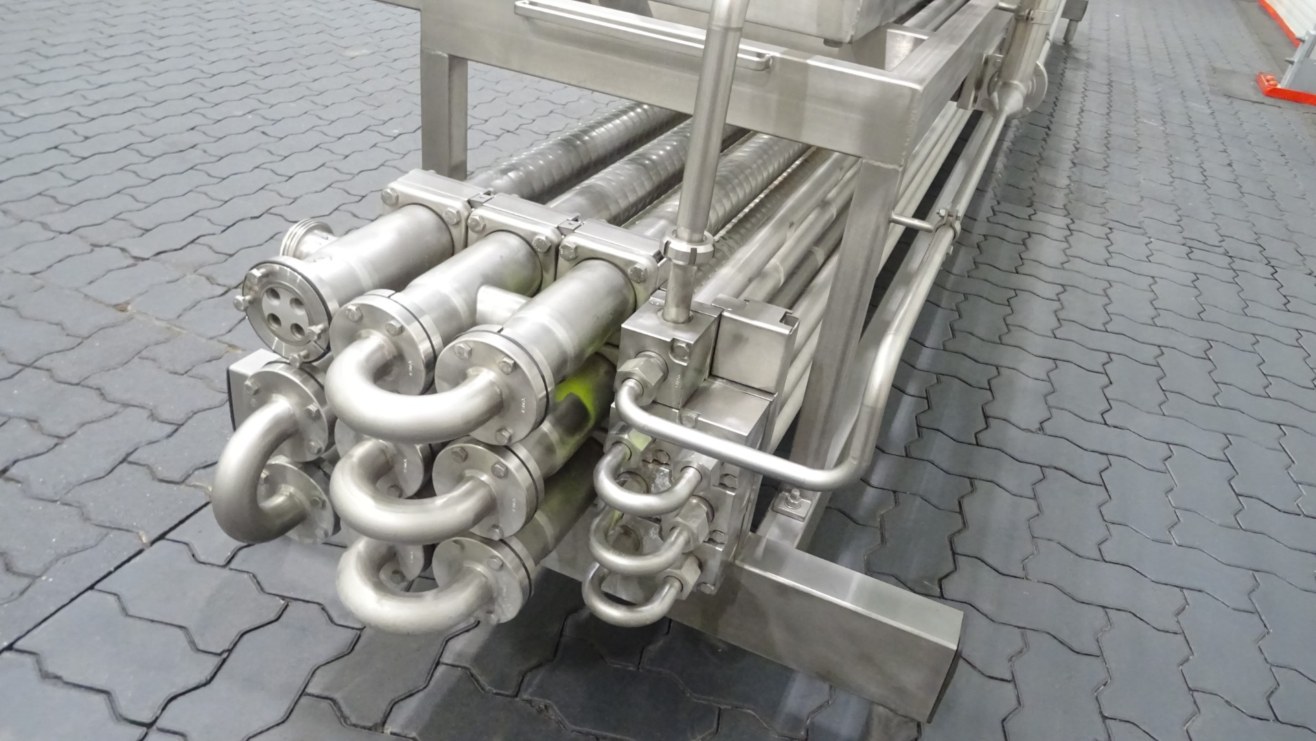 Used Tubular Heat Exchanger (THE) - Tetra Pak Tetra Spiraflo MT-70/4x16s-6-1