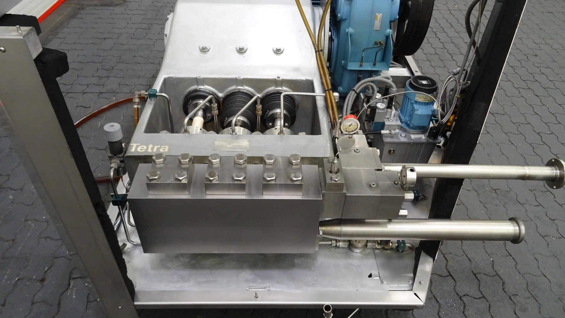 Used Tetra Pak Tetra Therm Aseptic Visco Line - Pasteurisation / Sterilization of concentrated beverage bases