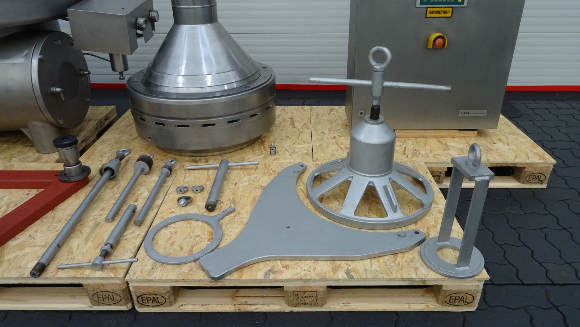 Used Cream Separator GEA Westfalia MSD 250-01-076